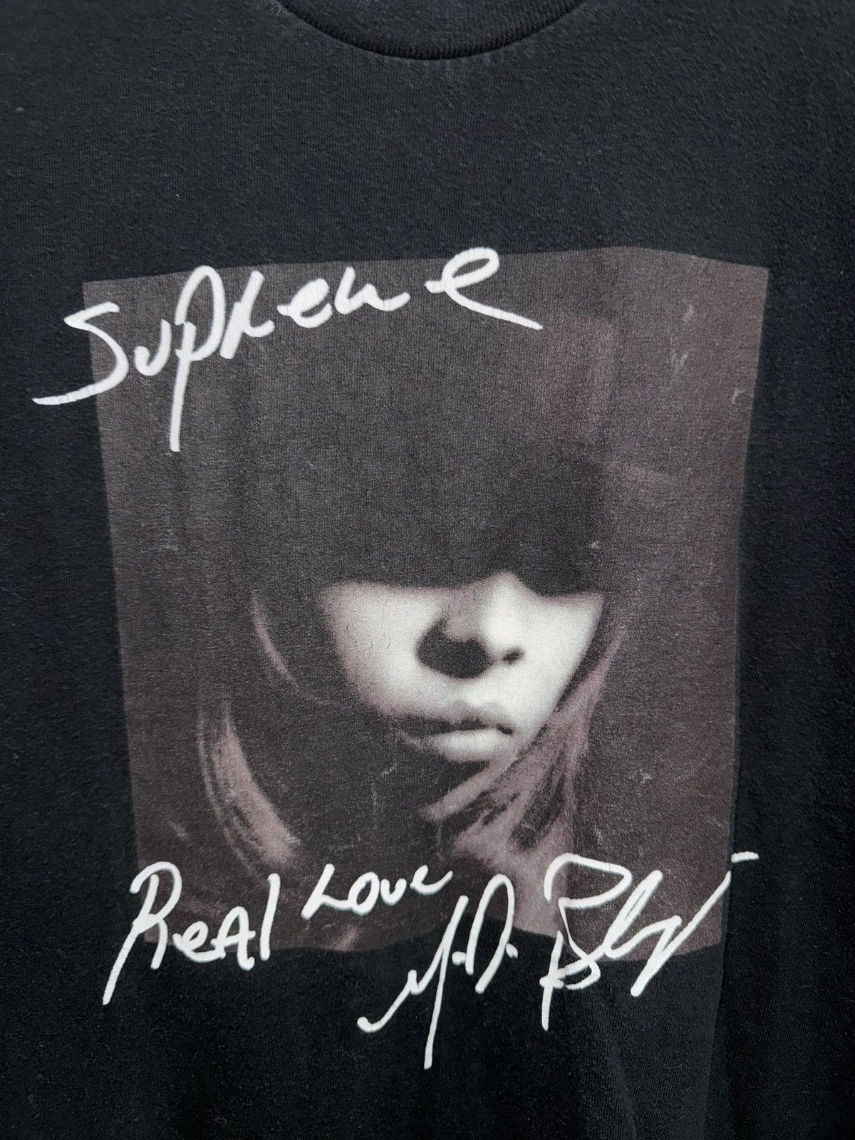 Supreme Supreme Mary J Blige Tee - Black Size US M / EU 48-50 / 2 - 2 Thumbnail