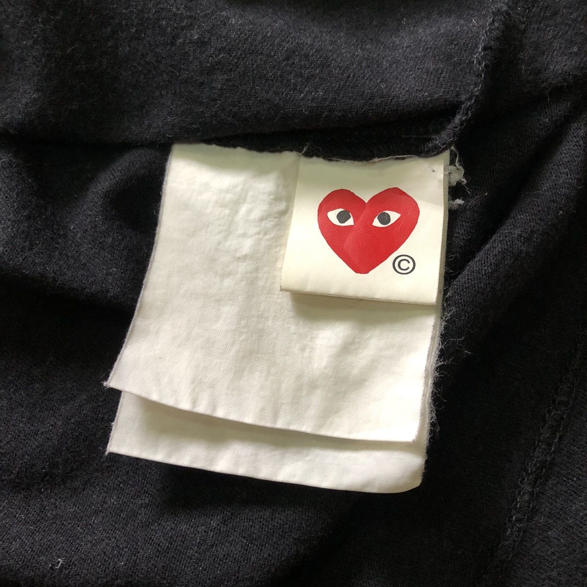 Comme des Garcons × Comme des Garcons PLAY Comme De Garcon Play black heart t-shirt Size US XL / EU 56 / 4 - 5 Thumbnail