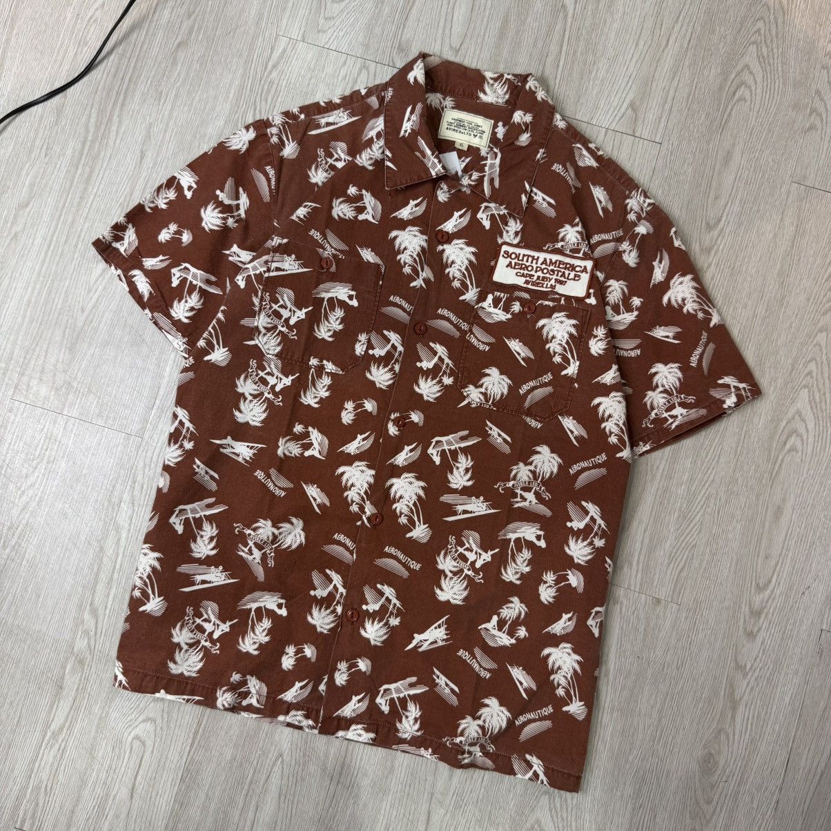 Avirex AVIREX LTD hawaii shirts aeronatique Size US XL / EU 56 / 4 - 2 Thumbnail
