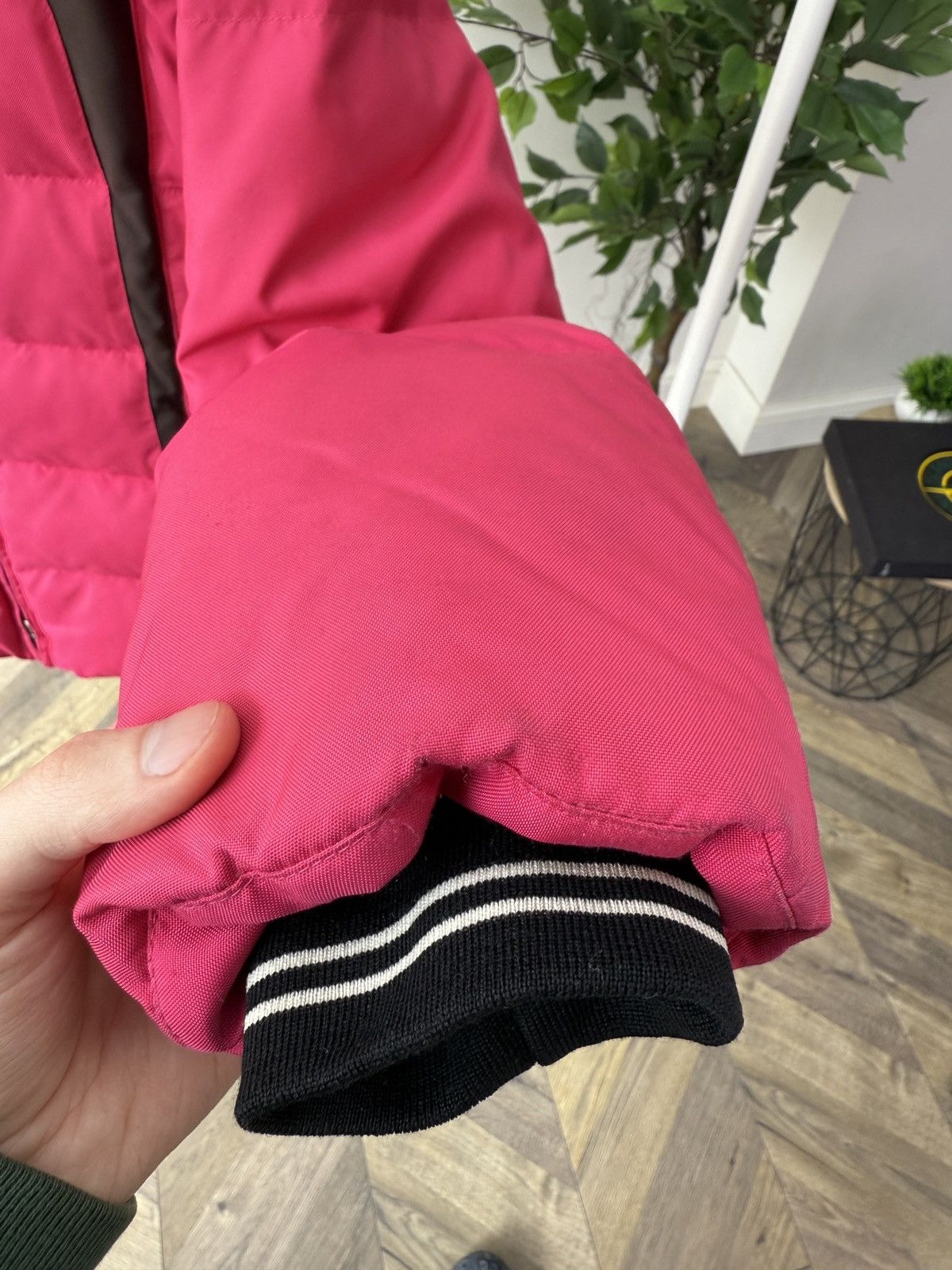 Bogner Vintage Bogner Sport Women’s Pink Down Ski Jacket Hooded Size XS / US 0-2 / IT 36-38 - 20 Thumbnail