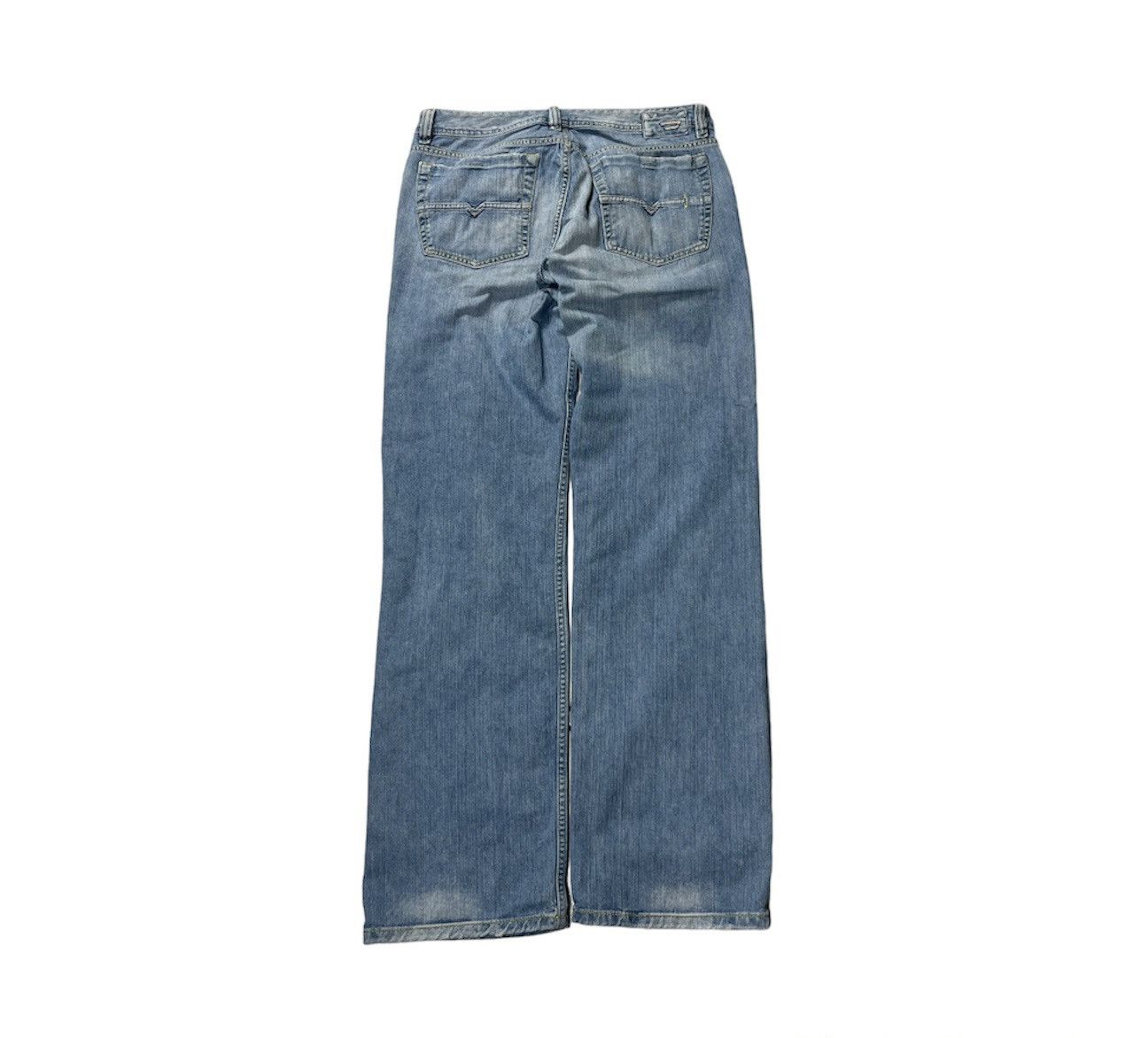 Diesel × Vintage Vintage y2k diesel Rolan baggy wide jeans denim pants washed Size US 34 / EU 50 - 2 Thumbnail