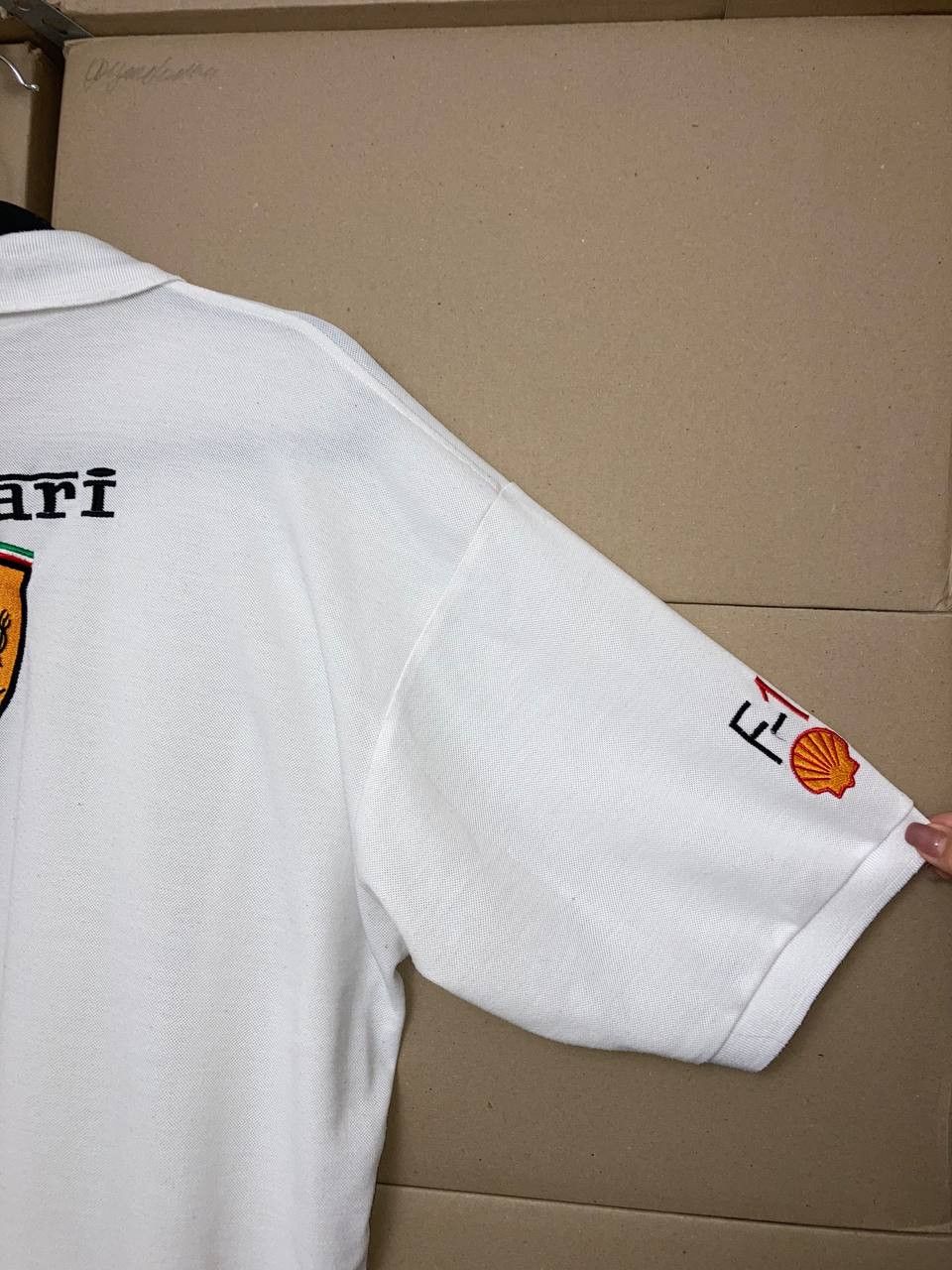 Ferrari VINTAGE FERRARI POLO SHIRT SHELL RACING FORMULA 1 Y2K SKATE Size US XXL / EU 58 / 5 - 5 Thumbnail