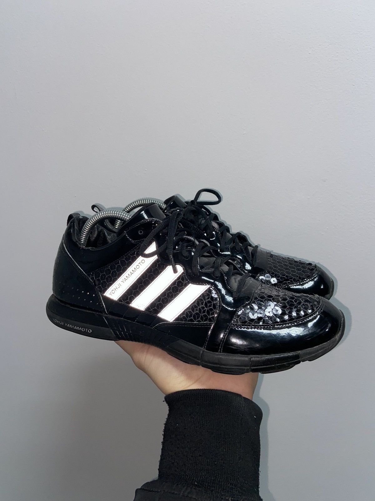 Vintage Y-3 Yohji Yamamoto reflective ikuno RARE Vintage Sneakers Size US 9.5 / EU 42-43 - 2 Thumbnail