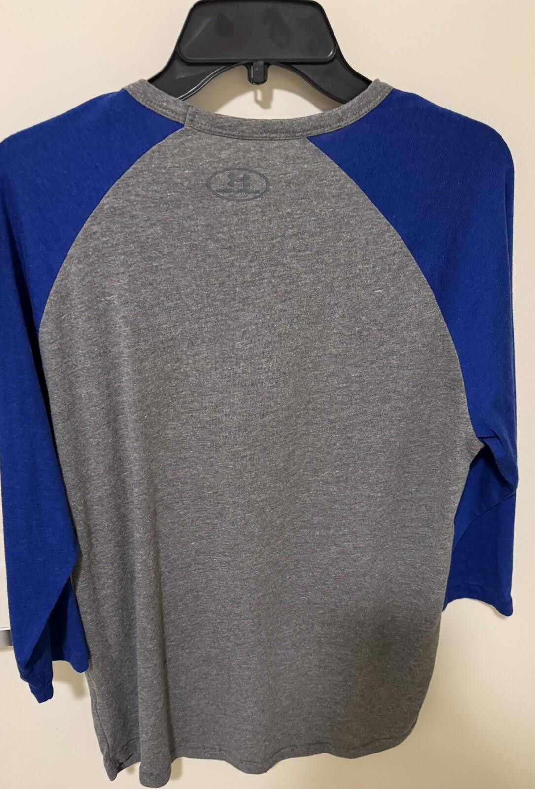 Majestic chicago cubs Under Armour T-shirt Men Sz L Raglan 3/4 sleeve Size US L / EU 52-54 / 3 - 2 Thumbnail