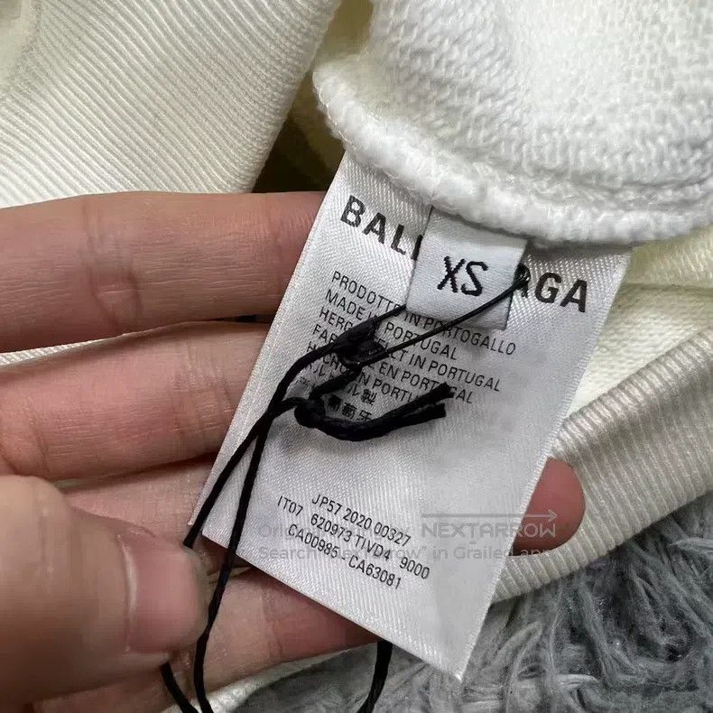 Balenciaga Balenciaga Hooded Sweatshirt, Size XS Size US XS / EU 42 / 0 - 3 Thumbnail