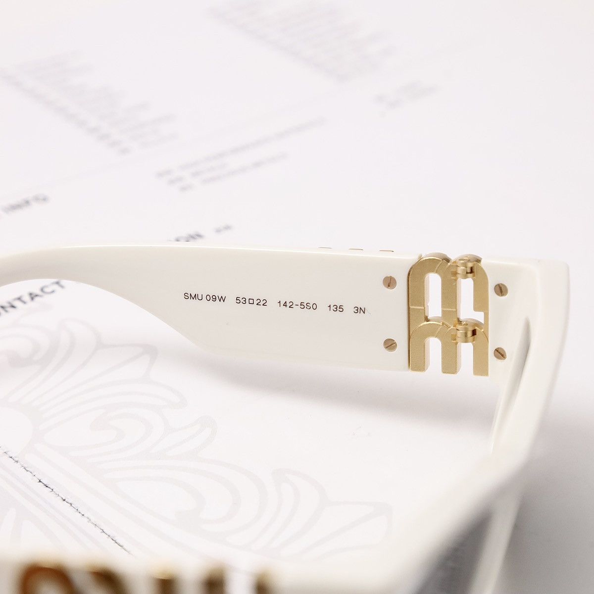 Miu Miu MIU MIU 0MU 09WS SUNGLASSES Size ONE SIZE - 4 Thumbnail