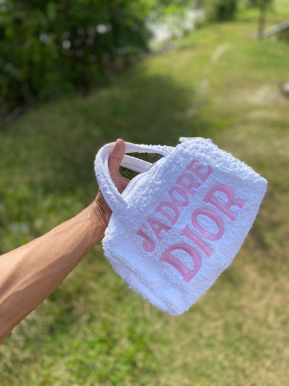 Dior Christian Dior J’adore Dior Terry Towel Bag Size ONE SIZE - 10 Thumbnail