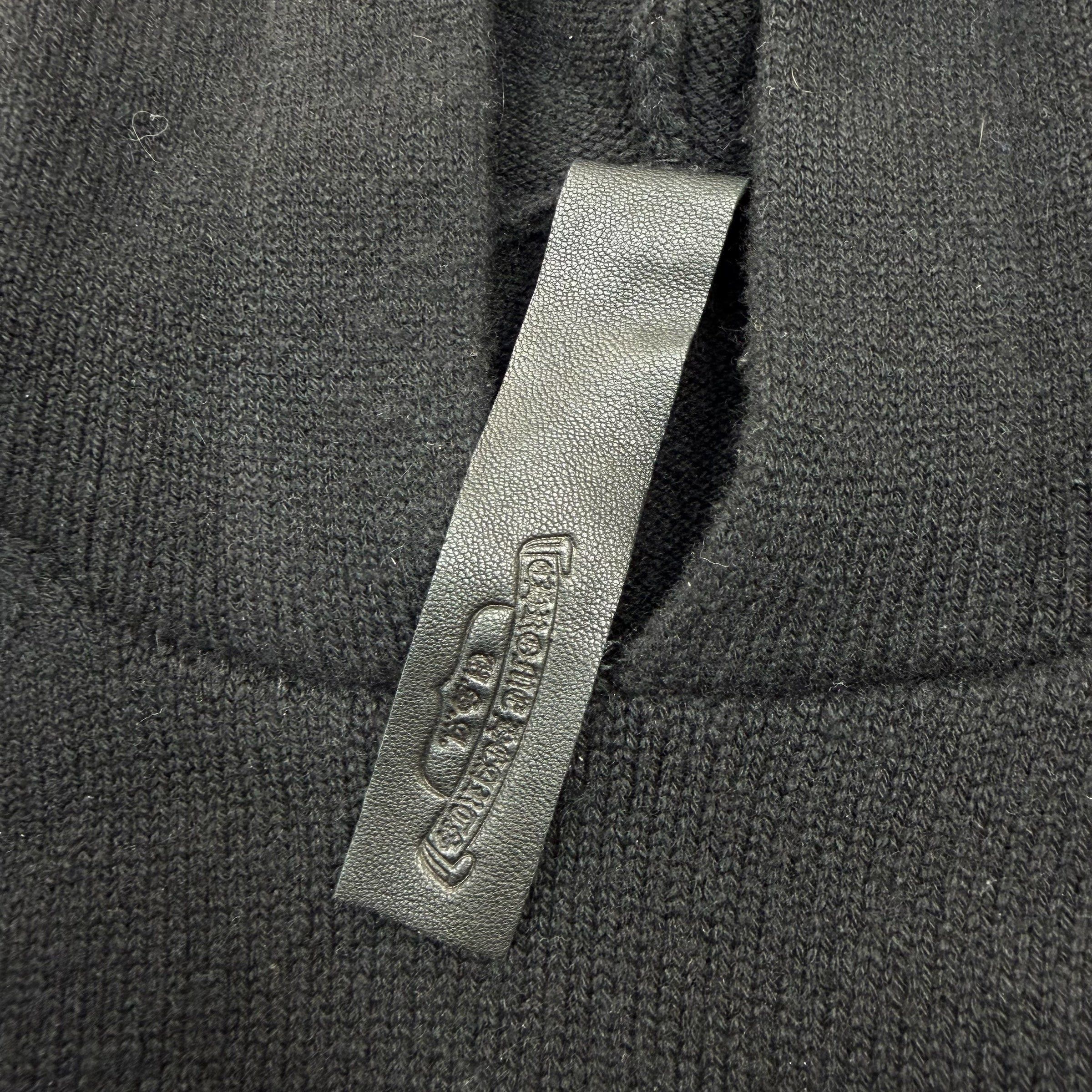 Chrome Hearts Chrome Hearts Leather Patch Cashmere Hoodie M Size US M / EU 48-50 / 2 - 8 Thumbnail