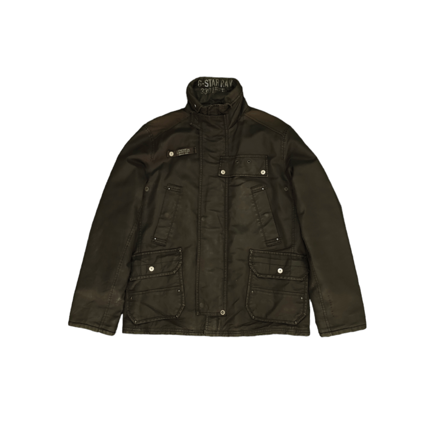 G-Star Vintage G-Star Raw Multi Pocket Quilted Jacket Size US XL / EU 56 / 4 - 1 Thumbnail
