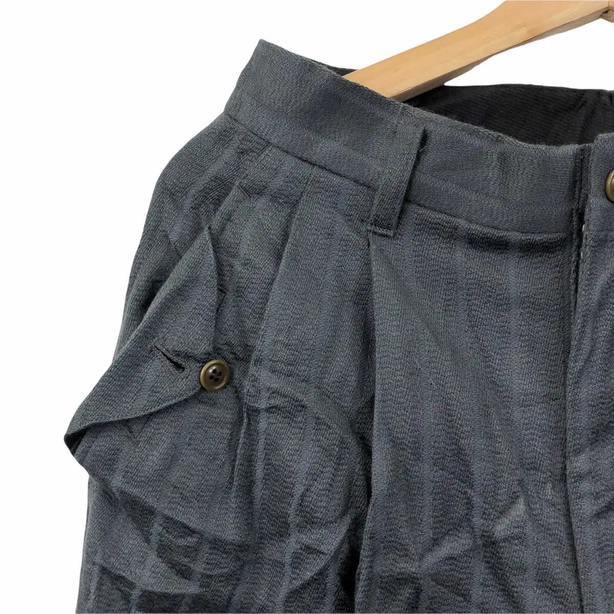 Japanese Brand MASAYUKI ABO Pour Homme Made In Japan Striped Casual Pant Size US 30 / EU 46 - 6 Thumbnail