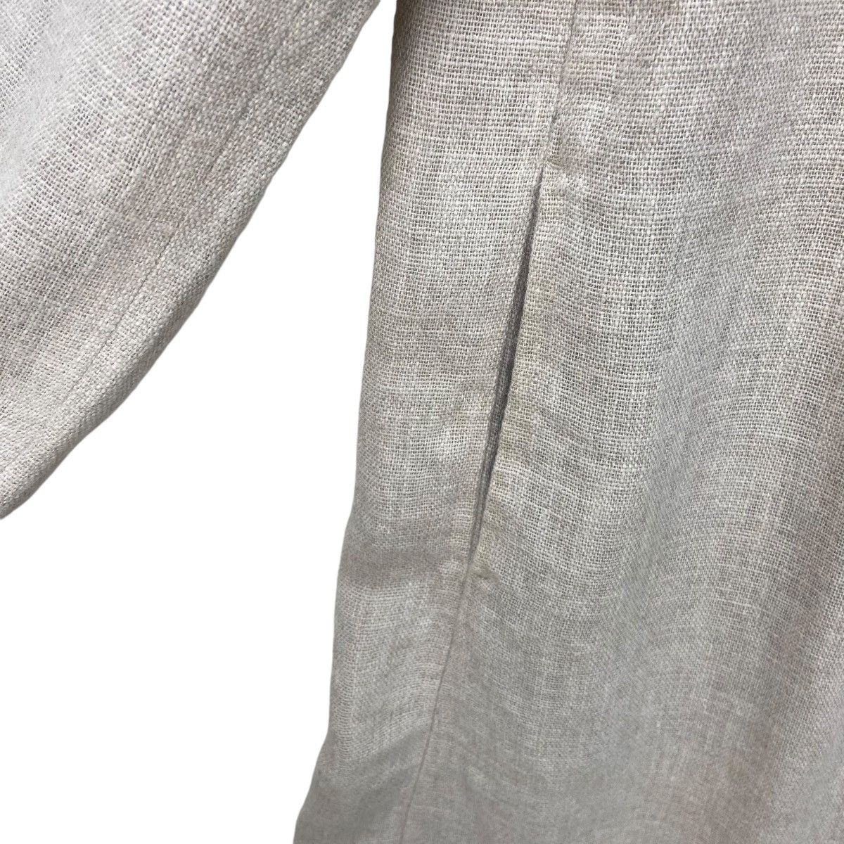 45rpm Vintage 45rpm by Kiro Hirata 100% Linen Long Coat Size US S / EU 44-46 / 1 - 6 Thumbnail