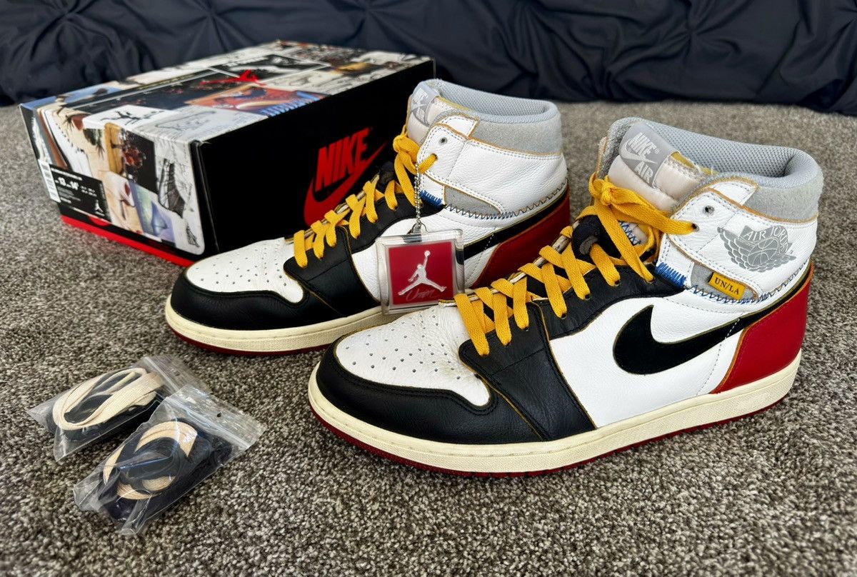 Union x Nike Jordan 1 Black Toe