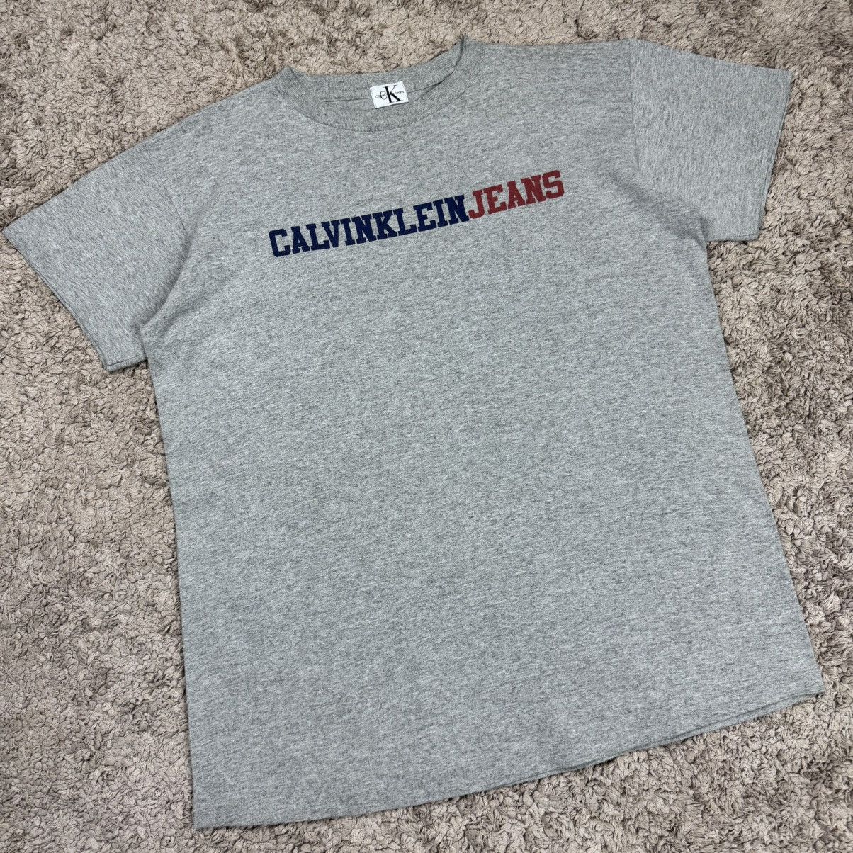 Calvin Klein Vintage Calvin Klein Jeans Spellout T-shirt Size US L / EU 52-54 / 3 - 3 Thumbnail