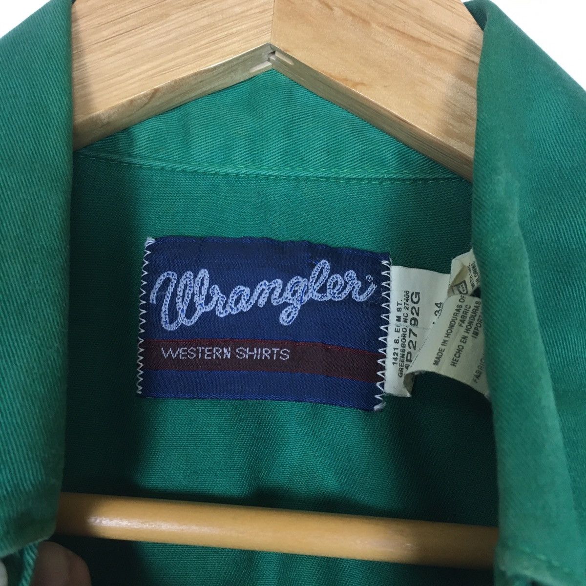 Vintage × Western Mountaineering × Wrangler Vintage Wrangler Western Shirts Size US M / EU 48-50 / 2 - 7 Thumbnail