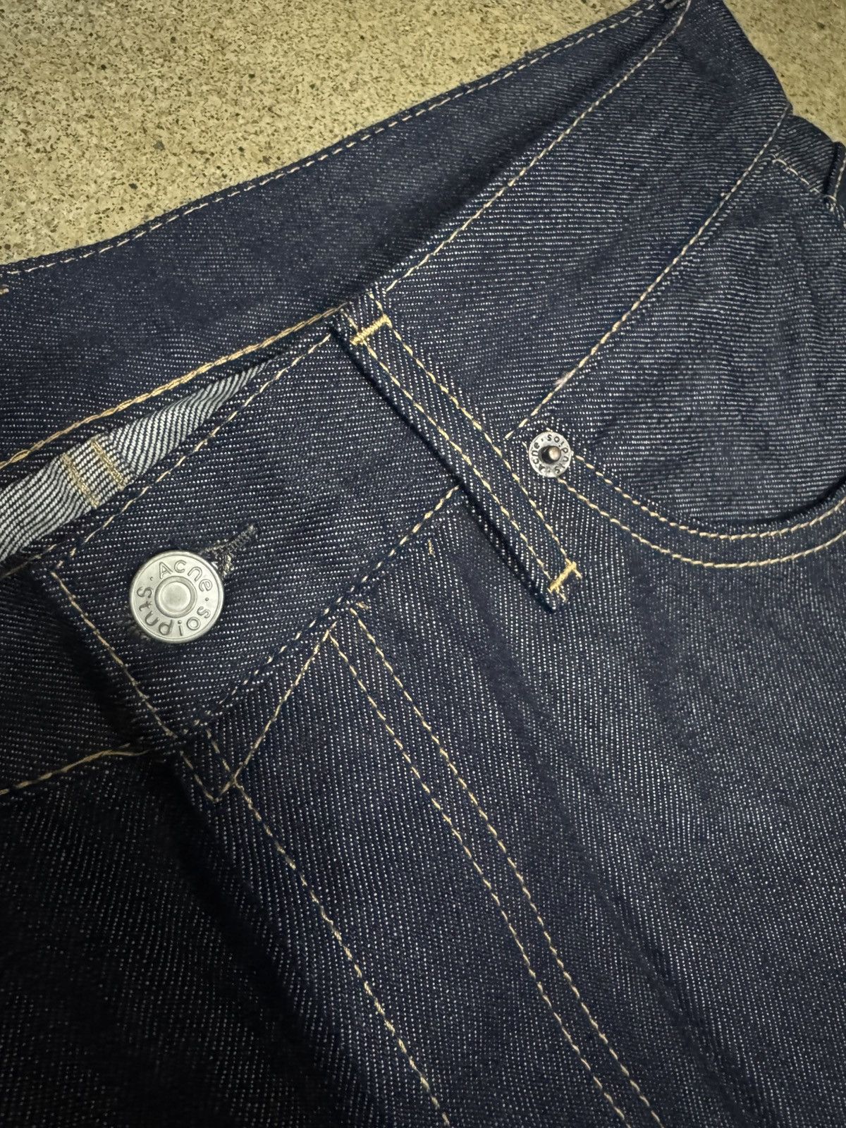 Acne Studios 1981M Raw Denim Jeans Size US 28 / EU 44 - 4 Thumbnail