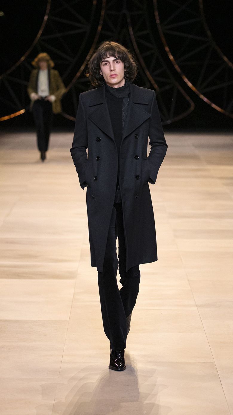 RARE 1/1 Sample Celine FW20 Cashmere Coat by Hedi Slimane