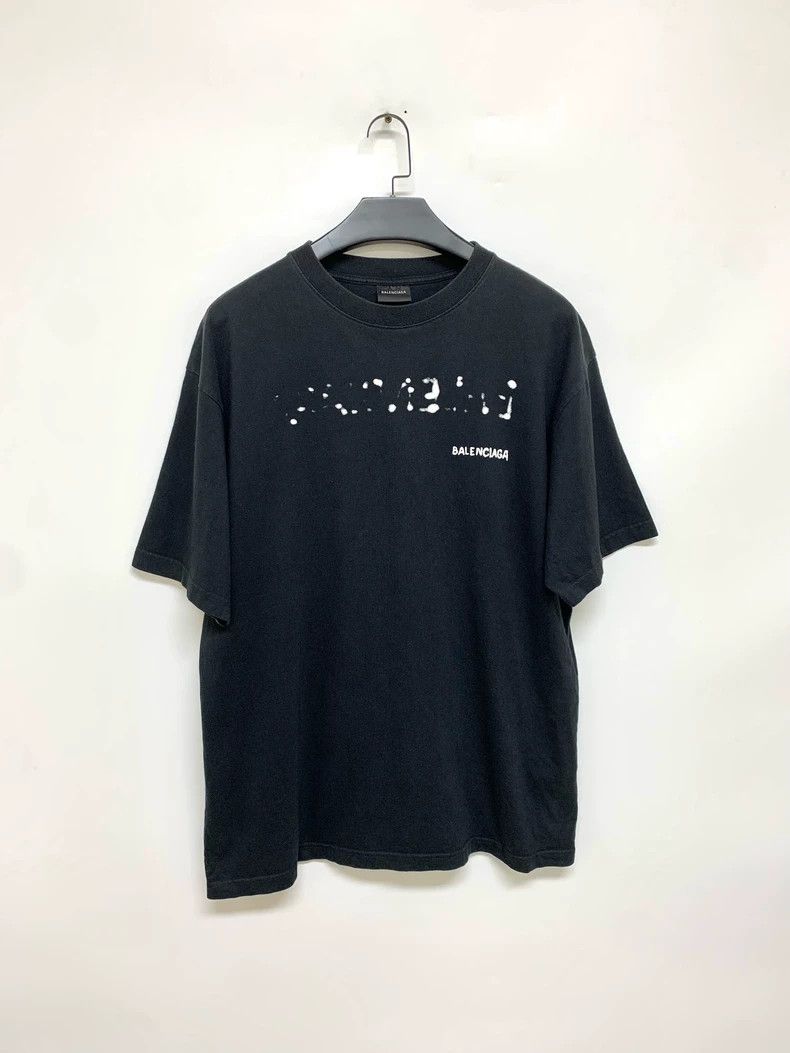 Balenciaga Balenciaga Graffiti Shadow Short Sleeve Size US M / EU 48-50 / 2 - 1 Thumbnail