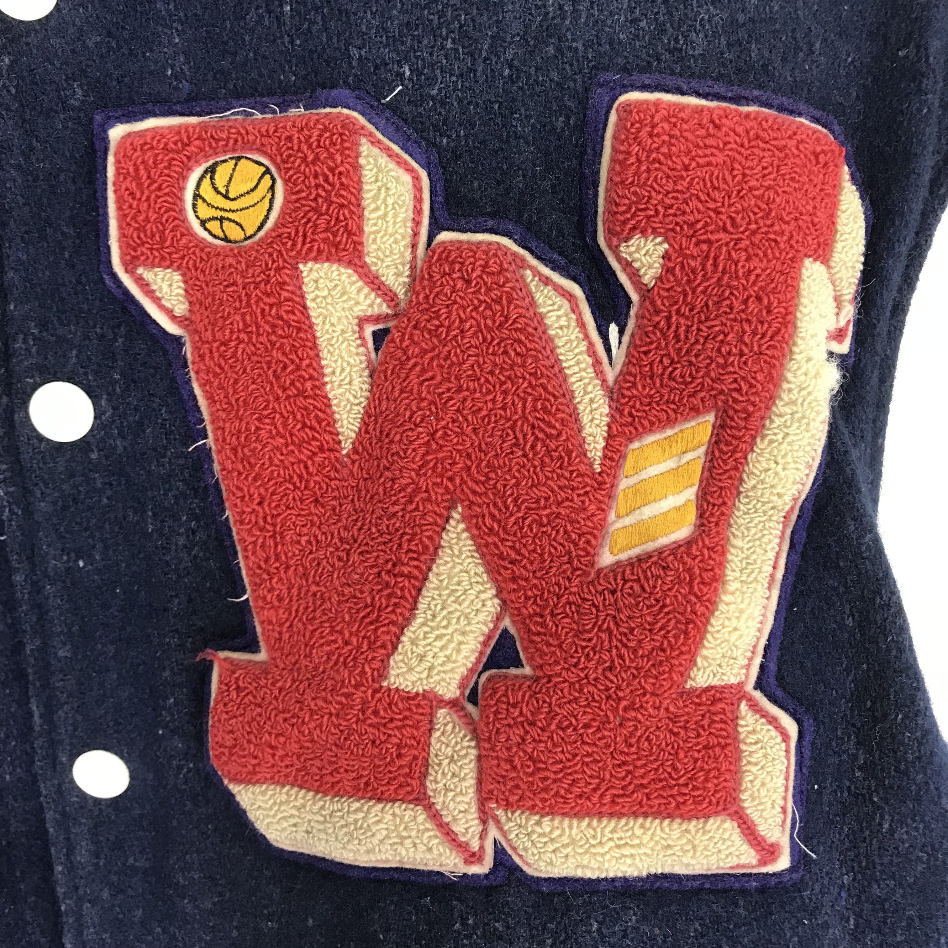 Vintage Vintage 80s Butwin Wisconsin Varsity Stadium Wool Jacket Size US L / EU 52-54 / 3 - 6 Thumbnail