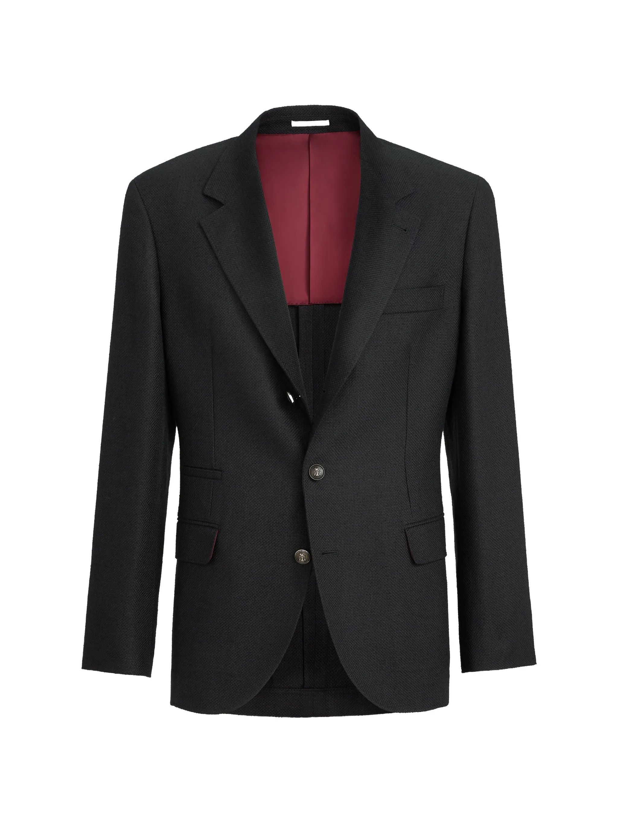 Brunello Cucinelli o1y0526 Single-breasted Blazer in Black Size US M / EU 48-50 / 2 - 1 Thumbnail