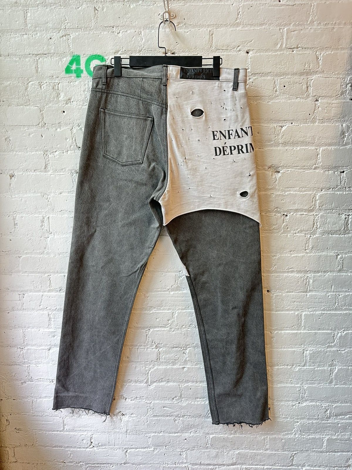 Enfants Riches Deprimes ERD LOGO THRASHED T SHIRT JEANS SZ36 Size US 36 / EU 52 - 2 Thumbnail