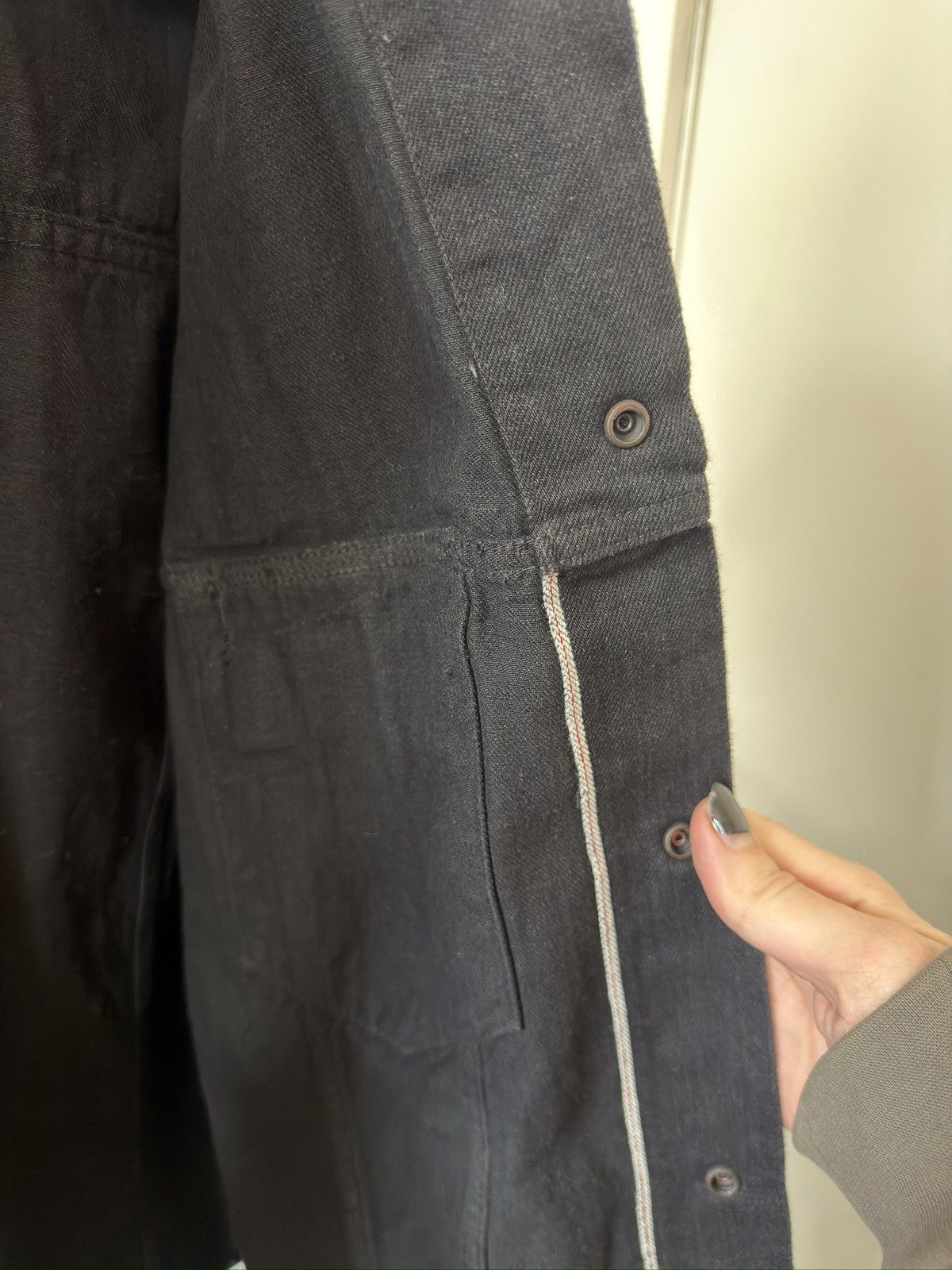 Yohji Yamamoto SS02 Reissue Denim Jacket Size US L / EU 52-54 / 3 - 5 Thumbnail