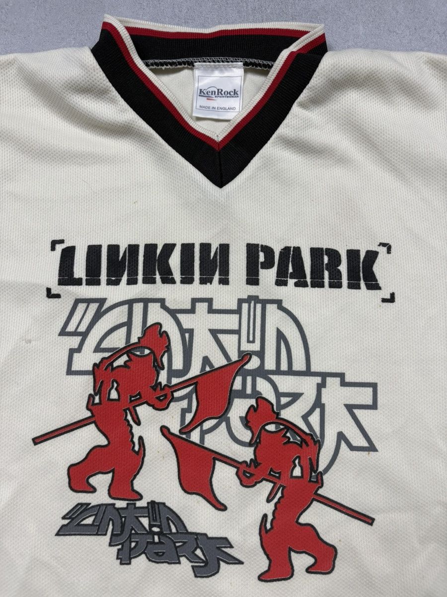 Band Tees Vintage 00s Linkin Park Hybrid Theory T-Shirt Rock Tee Rare Size US L / EU 52-54 / 3 - 4 Thumbnail
