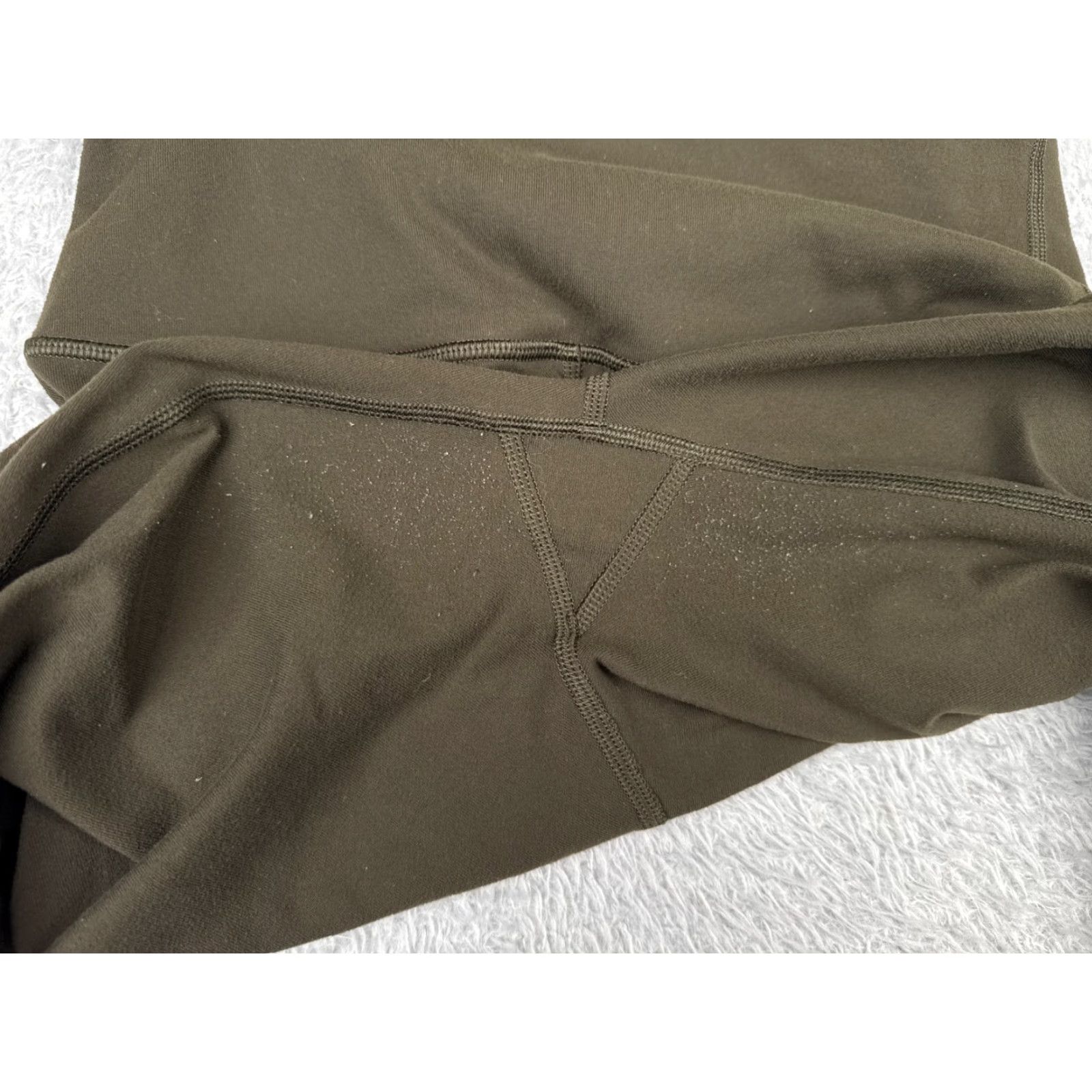 Lululemon Lululemon Wunder Under Leggings Womens 4 Green 29" Inseam Read Activewear Running & Jogging Tapered Leg Compression Size 27" / US 4 / IT 40 - 5 Thumbnail