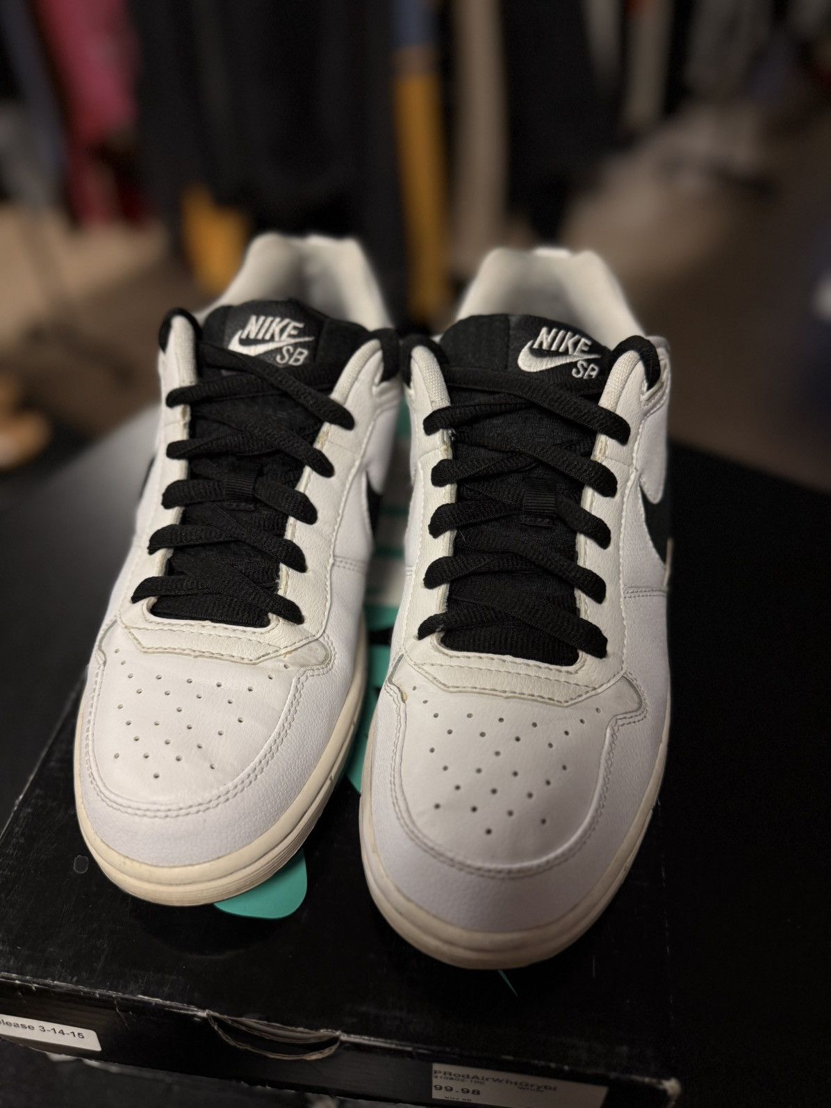 Nike 9.5 Nike SB Zoom Air Paul Rodriguez (310802-101) 2005 Size US 9.5 / EU 42-43 - 11 Thumbnail