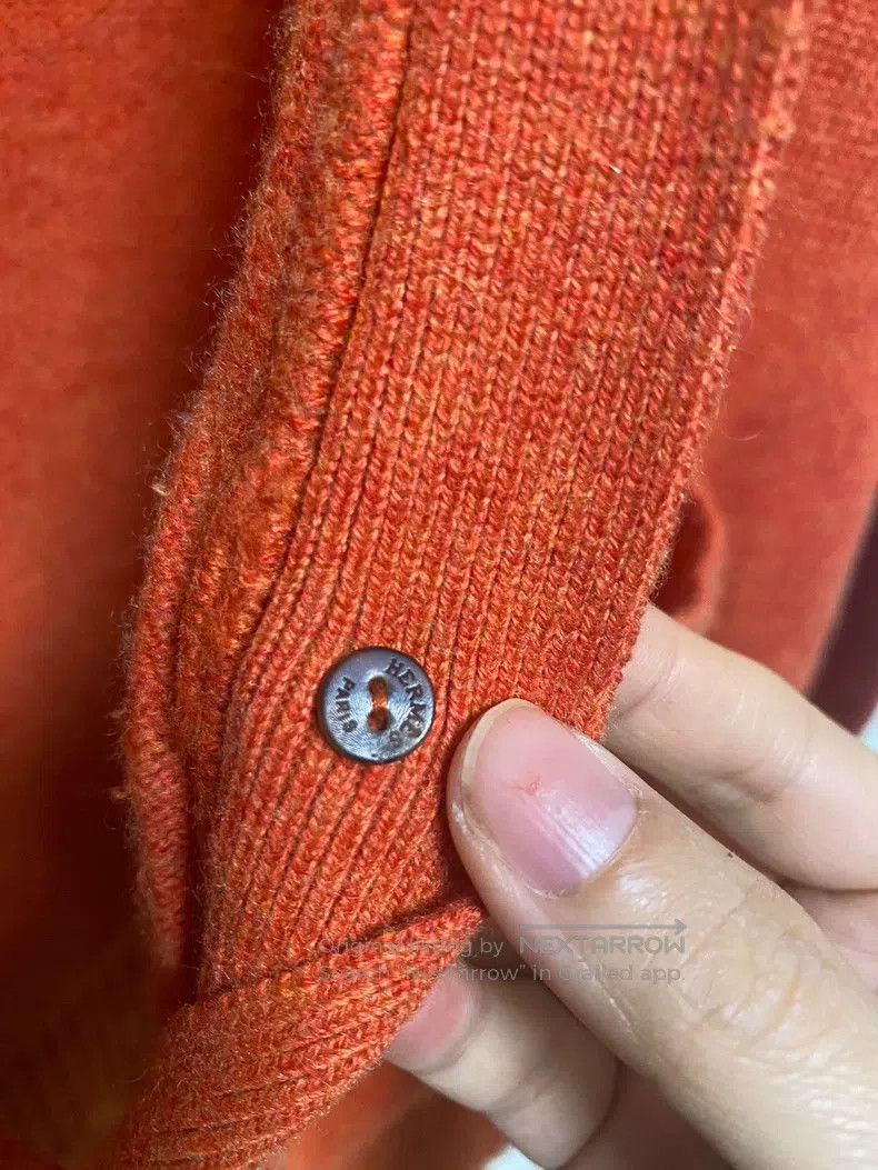 Hermes Hermes Cashmere orange suit Size XXS / US 00 / IT 34 - 5 Thumbnail
