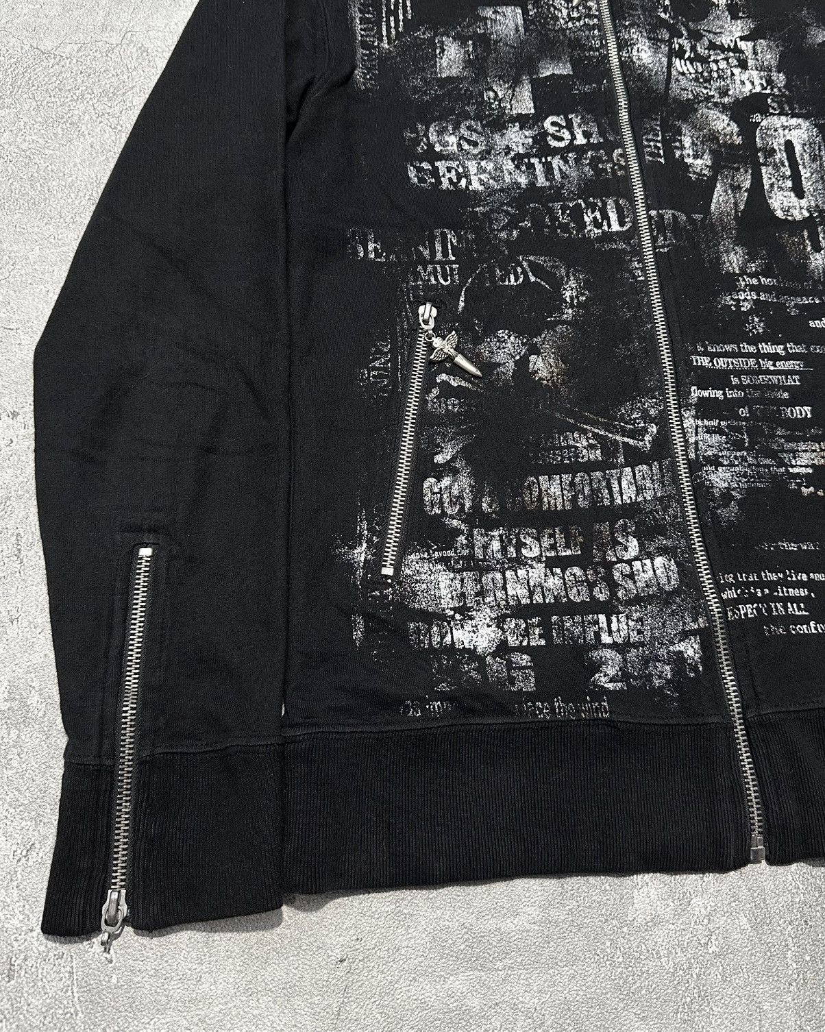 BERNINGS SHO 2000s Bernings Sho Poem Fur Hoodie Ifsixwasnine Lgb Style Size US S / EU 44-46 / 1 - 4 Thumbnail