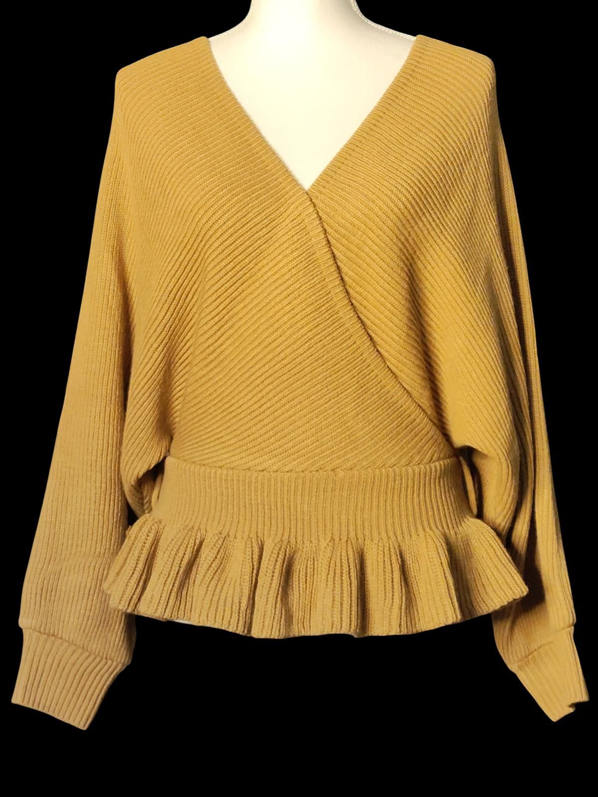 Other Peach Love Cozy Chic Wrap Sweater Size S / US 4 / IT 40 - 4 Thumbnail