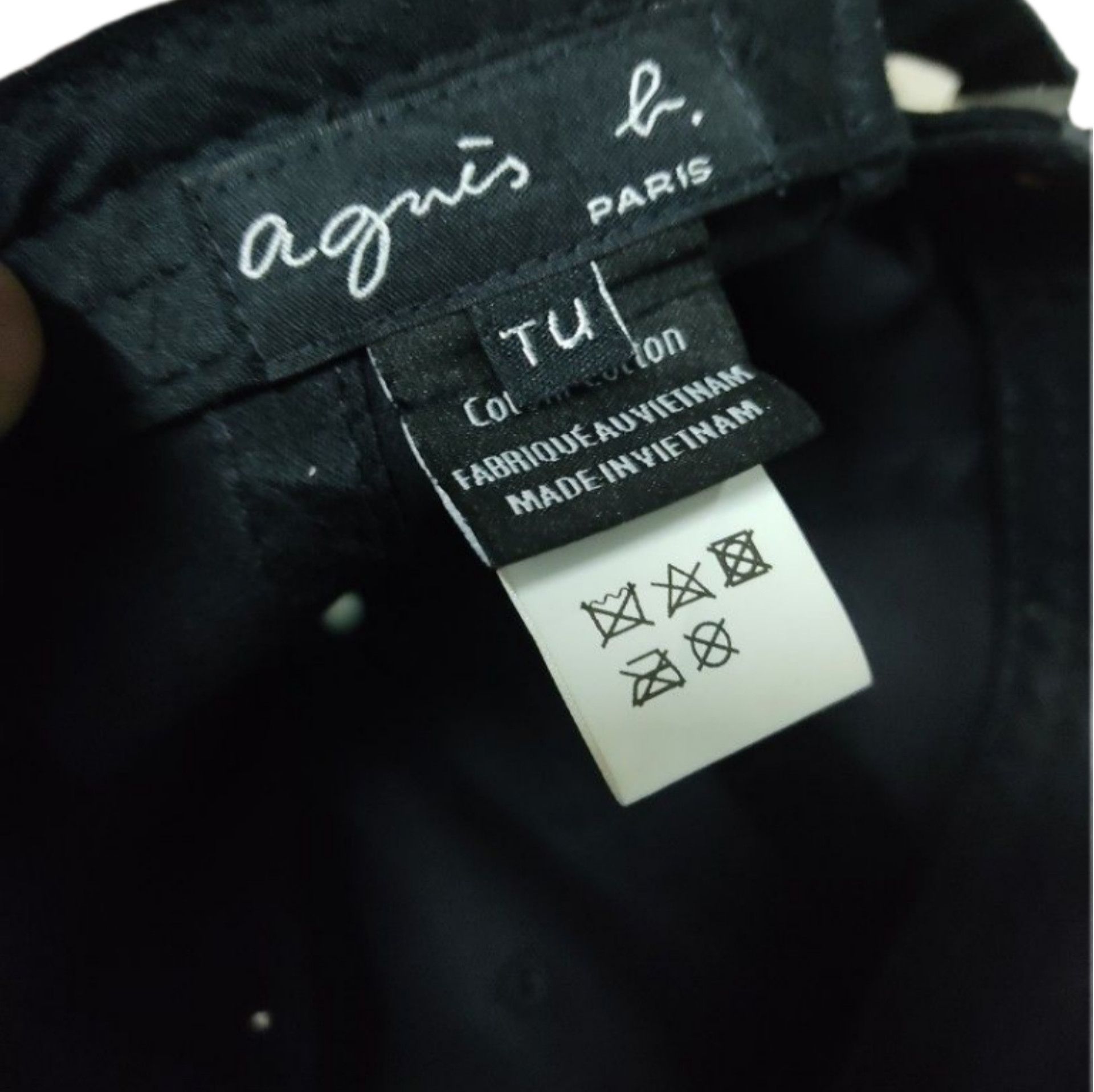 agnes b. Agnes B Vintage Cap Size ONE SIZE - 6 Thumbnail