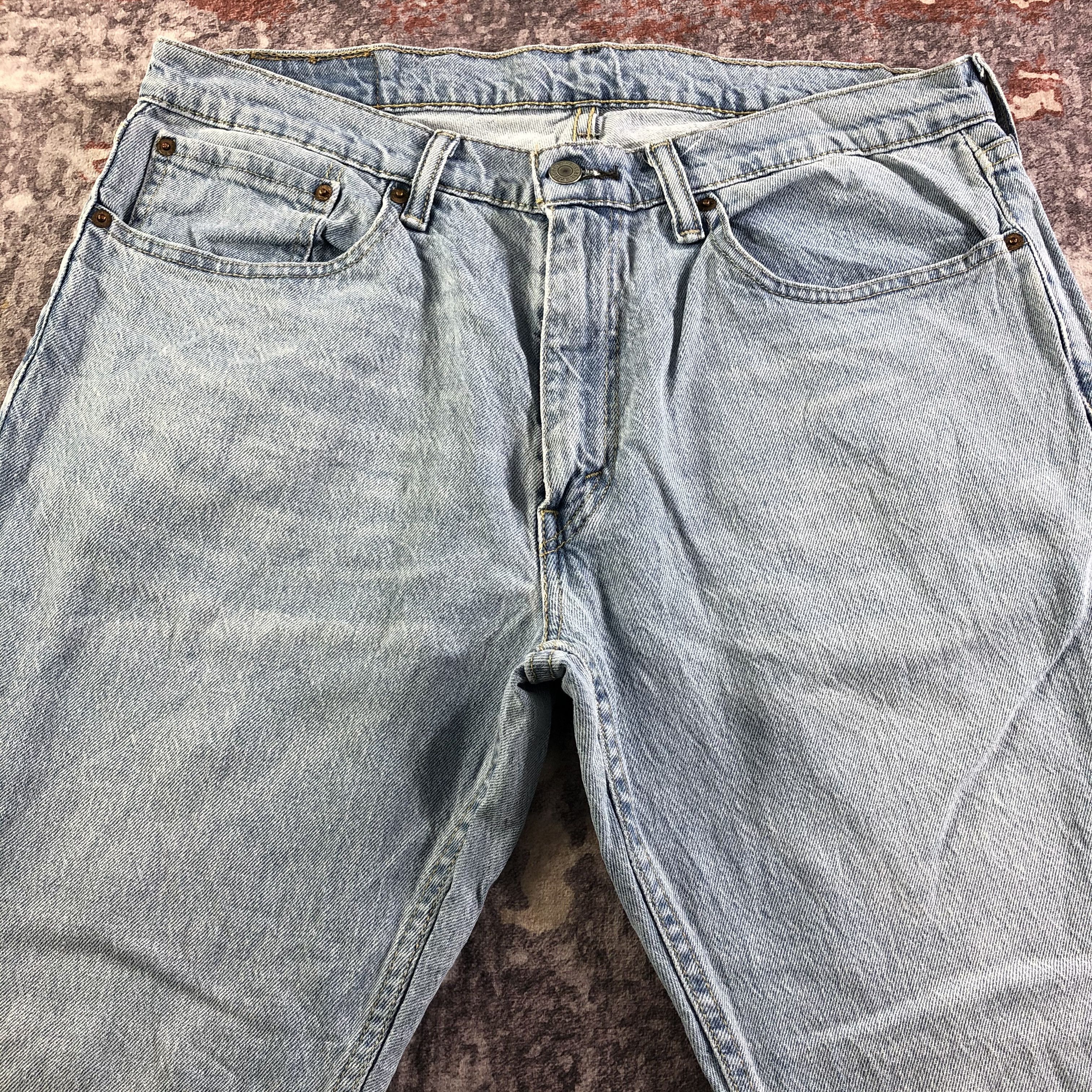 Levi's × Vintage Vintage Light Wash Levis 559 Jeans-JM3362 Size US 36 / EU 52 - 3 Thumbnail