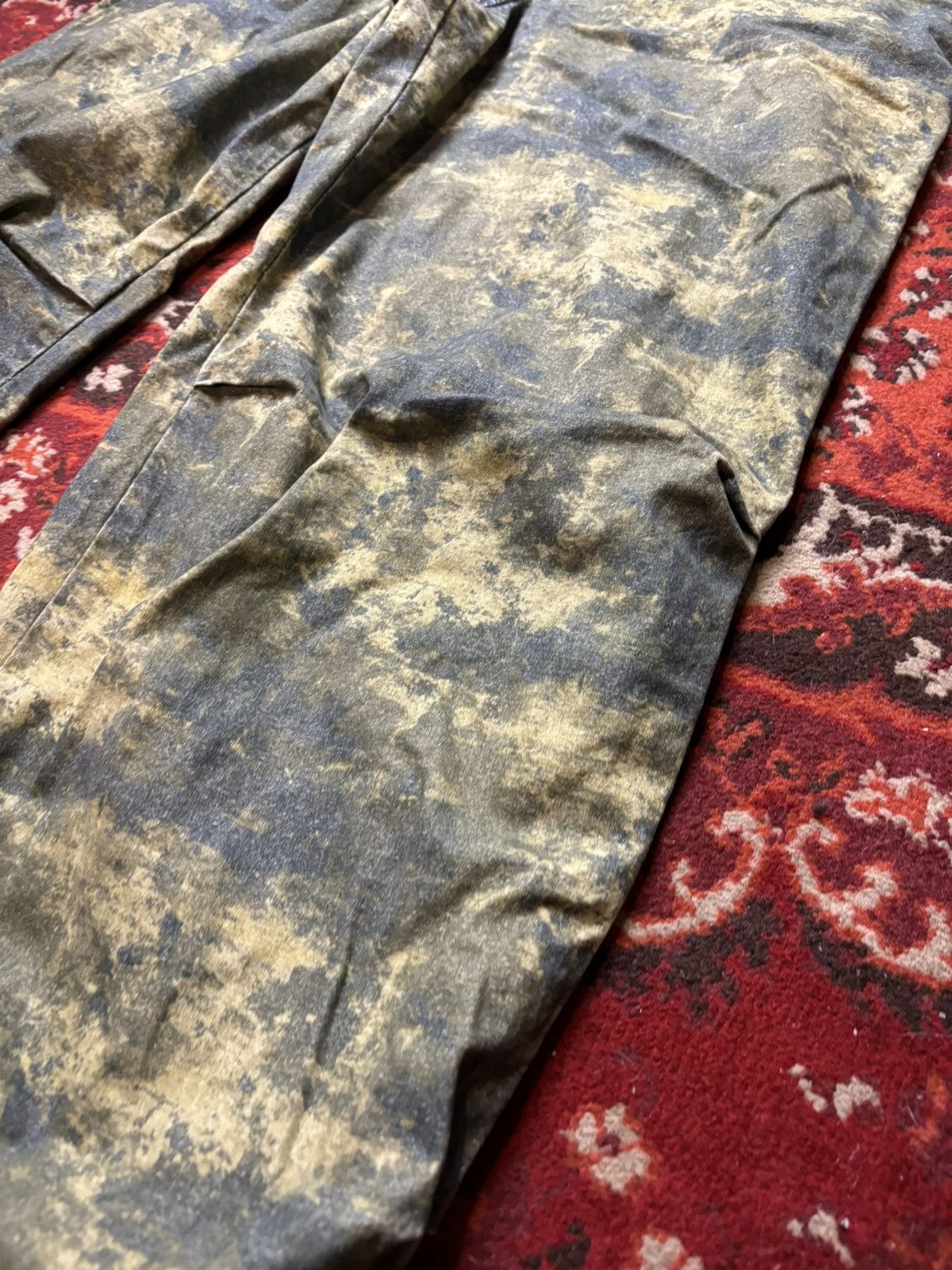 Asos × Vintage Vintage avant garde Camouflaged Military Cargo Pants Size 26" / US 2 / IT 38 - 3 Thumbnail