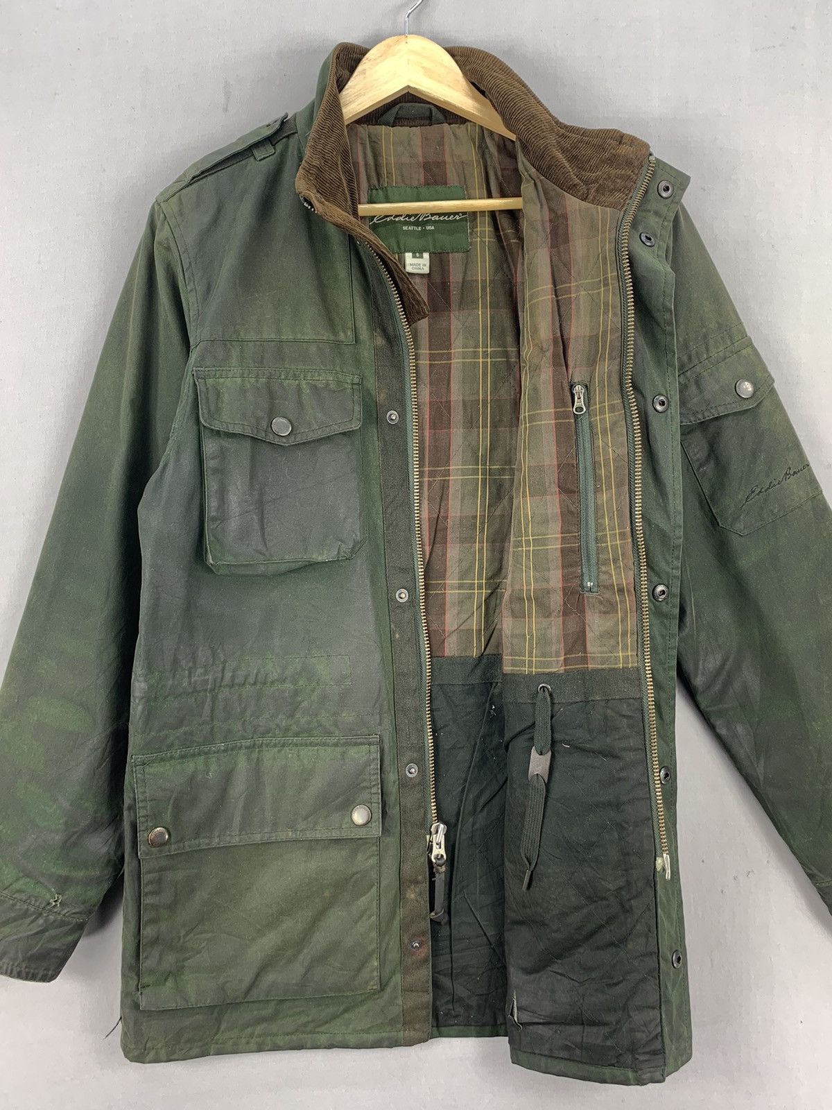 Eddie Bauer Vintage Eddie Bauer Waxed M-65 Field Jacket Size US M / EU 48-50 / 2 - 17 Thumbnail