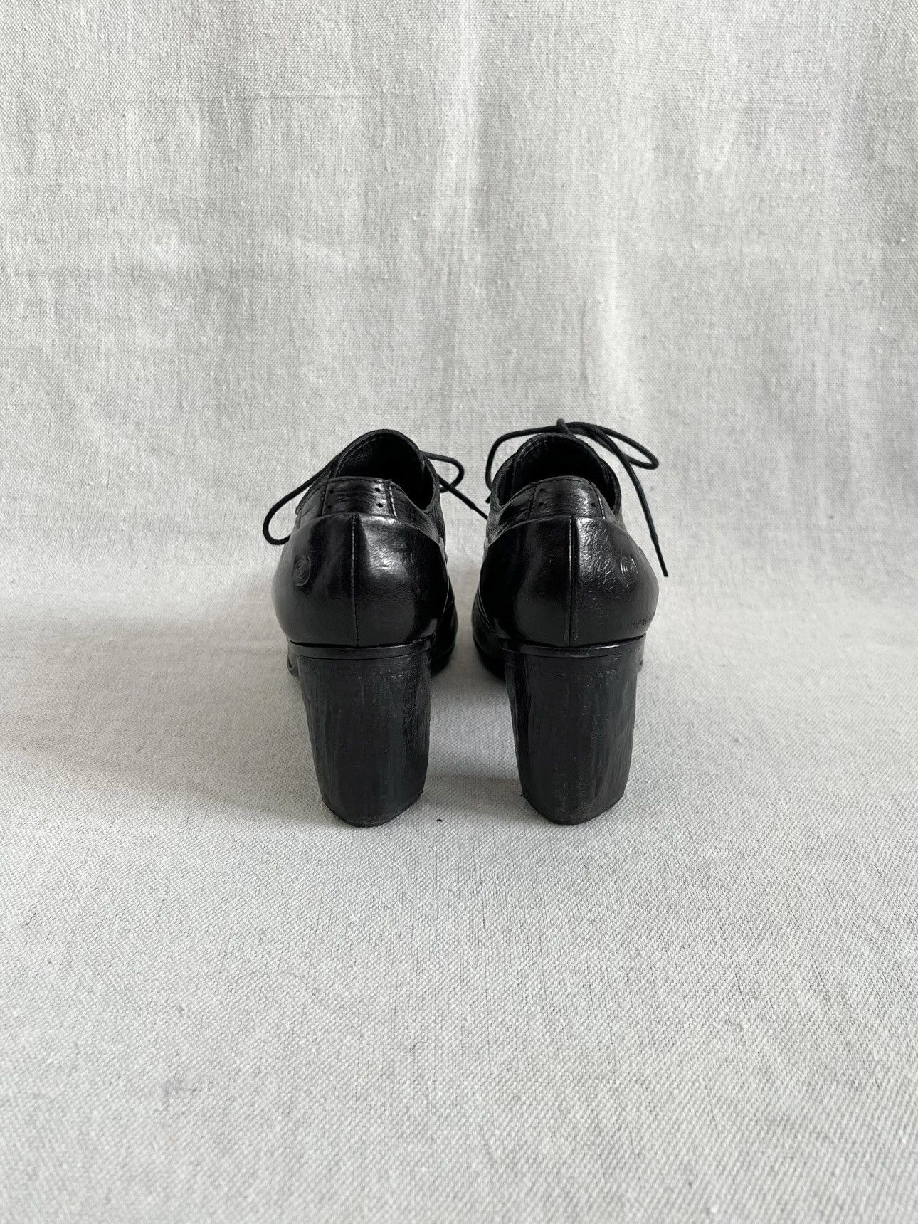 Marsell Marsell Leather Heeled Oxfords Size US 9 / IT 39 - 4 Thumbnail