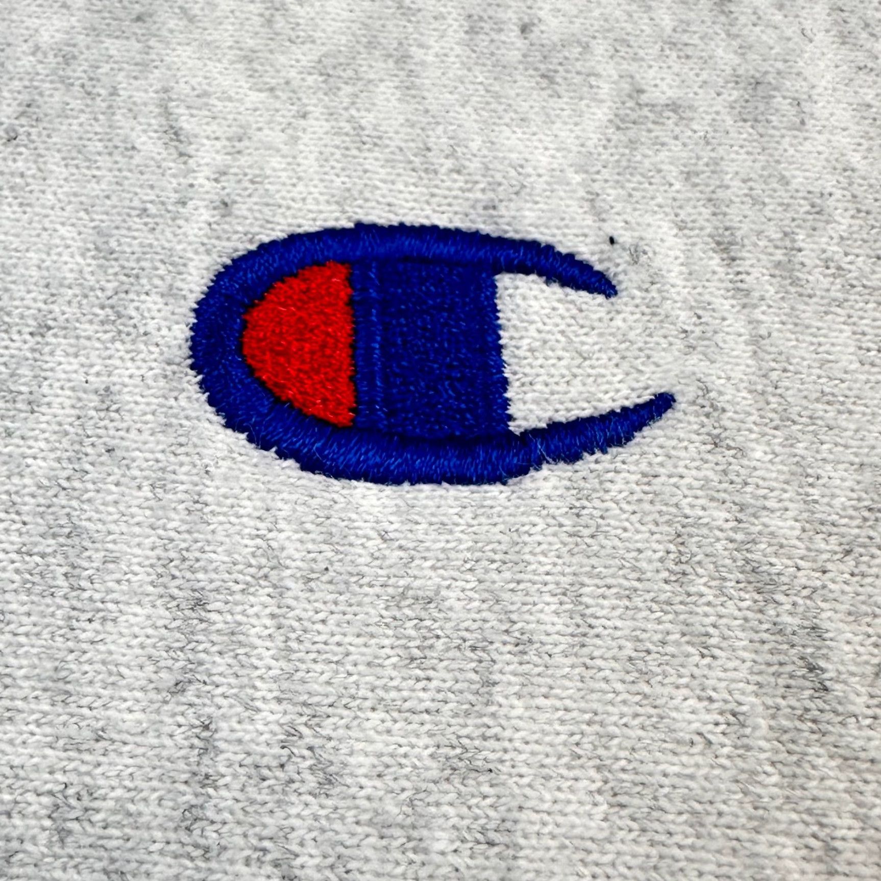 Champion VINTAGE Champion Reverse Weave Gray Hoodie Mens M Large tag Large but measures Medium Embroidered Logo Hooded Kangaroo Pocket Zip Pullover Size US M / EU 48-50 / 2 - 4 Thumbnail