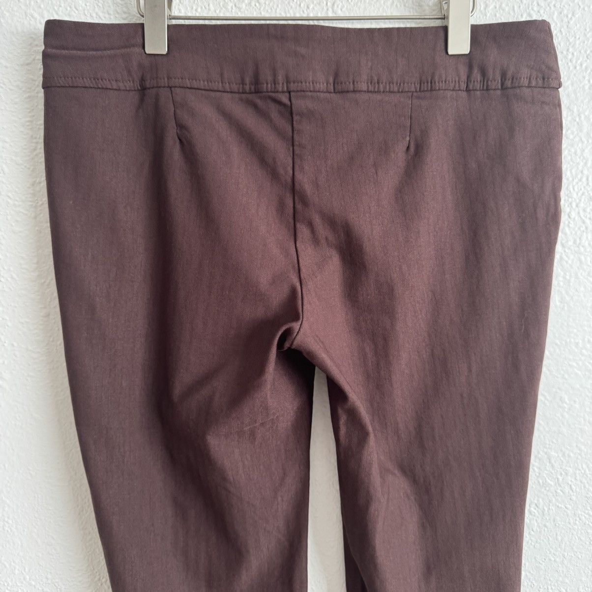 Other CHARLOTTE RUSSE Y2K Brown Stretch Wide Leg Trouser Pants Size 30" / US 8 / IT 44 - 7 Thumbnail