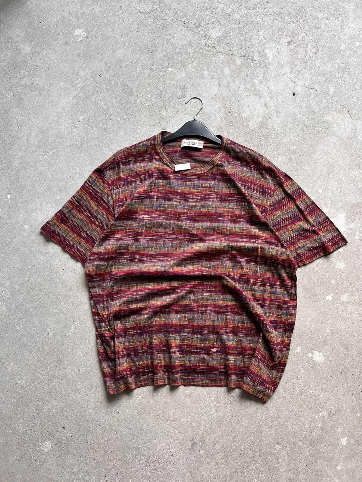 Missoni × Vintage Vintage 80s Missoni Retro T-Shirt Size US M / EU 48-50 / 2 - 1 Thumbnail