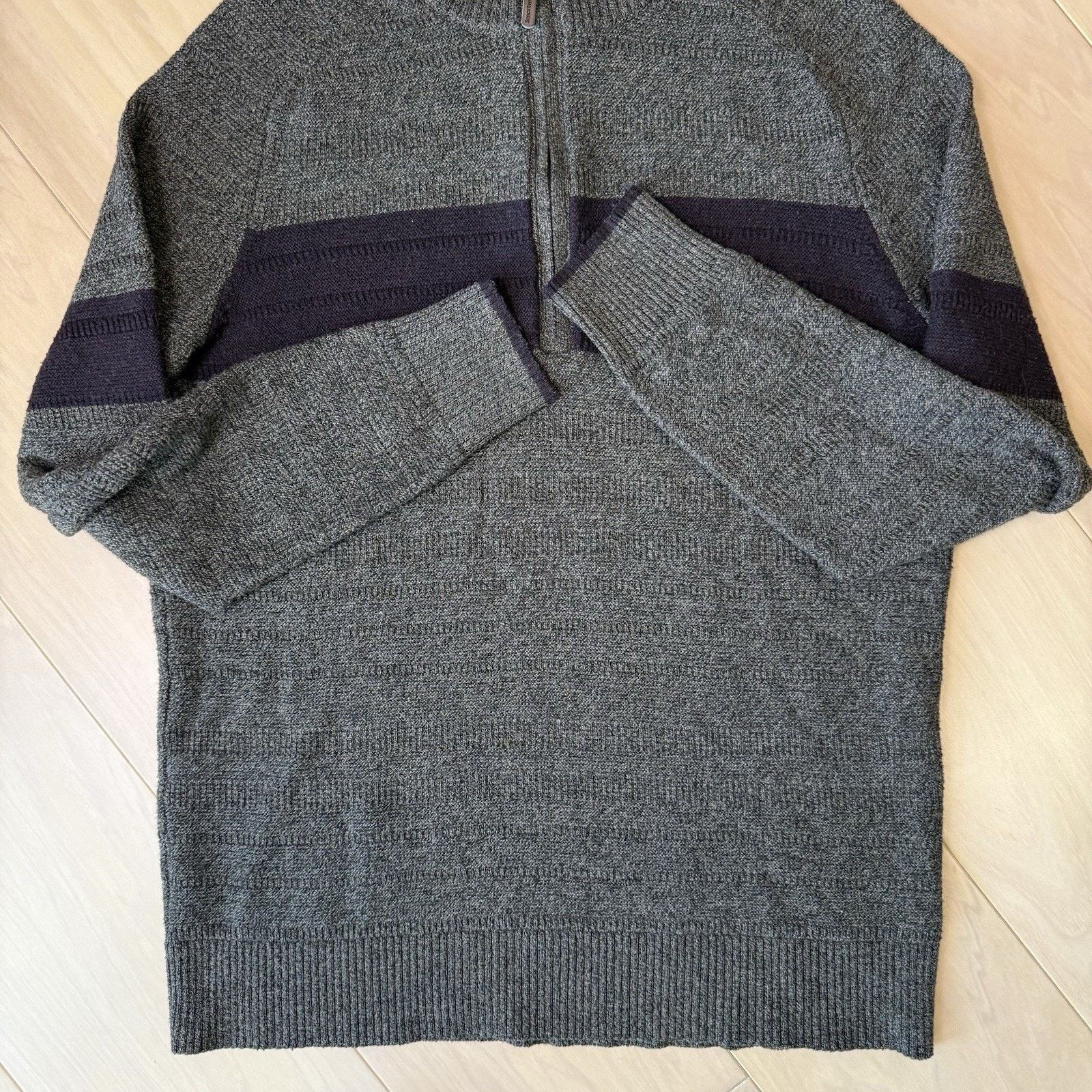 Smartwool Smartwool Ripple Ridge Stripe Half Zip Sweater Medium Brown Size US M / EU 48-50 / 2 - 6 Thumbnail