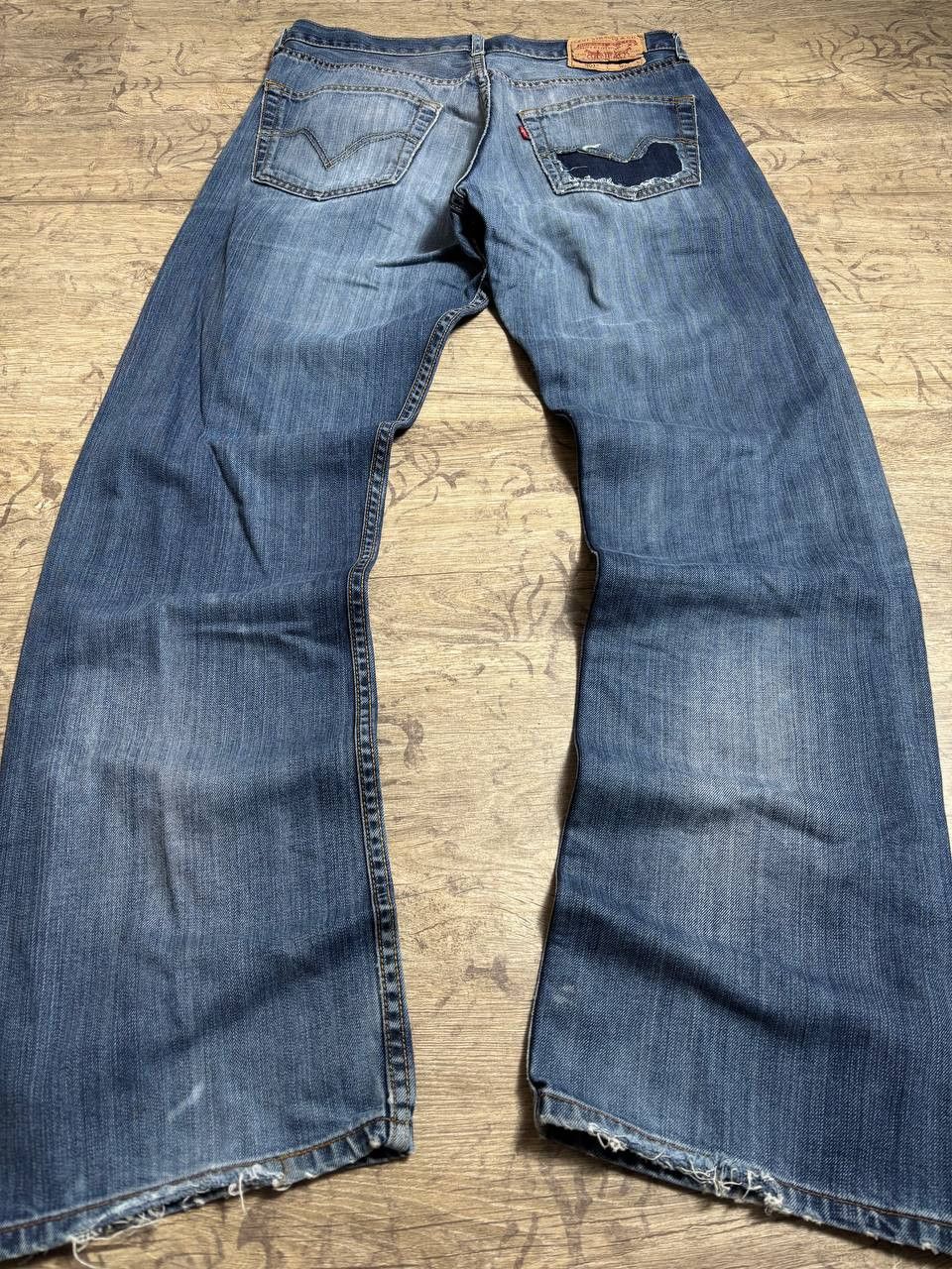 Levi's Vintage Levi's Crazy Bootcut y2K Flared Distressed Jeans Size US 32 / EU 48 - 5 Thumbnail