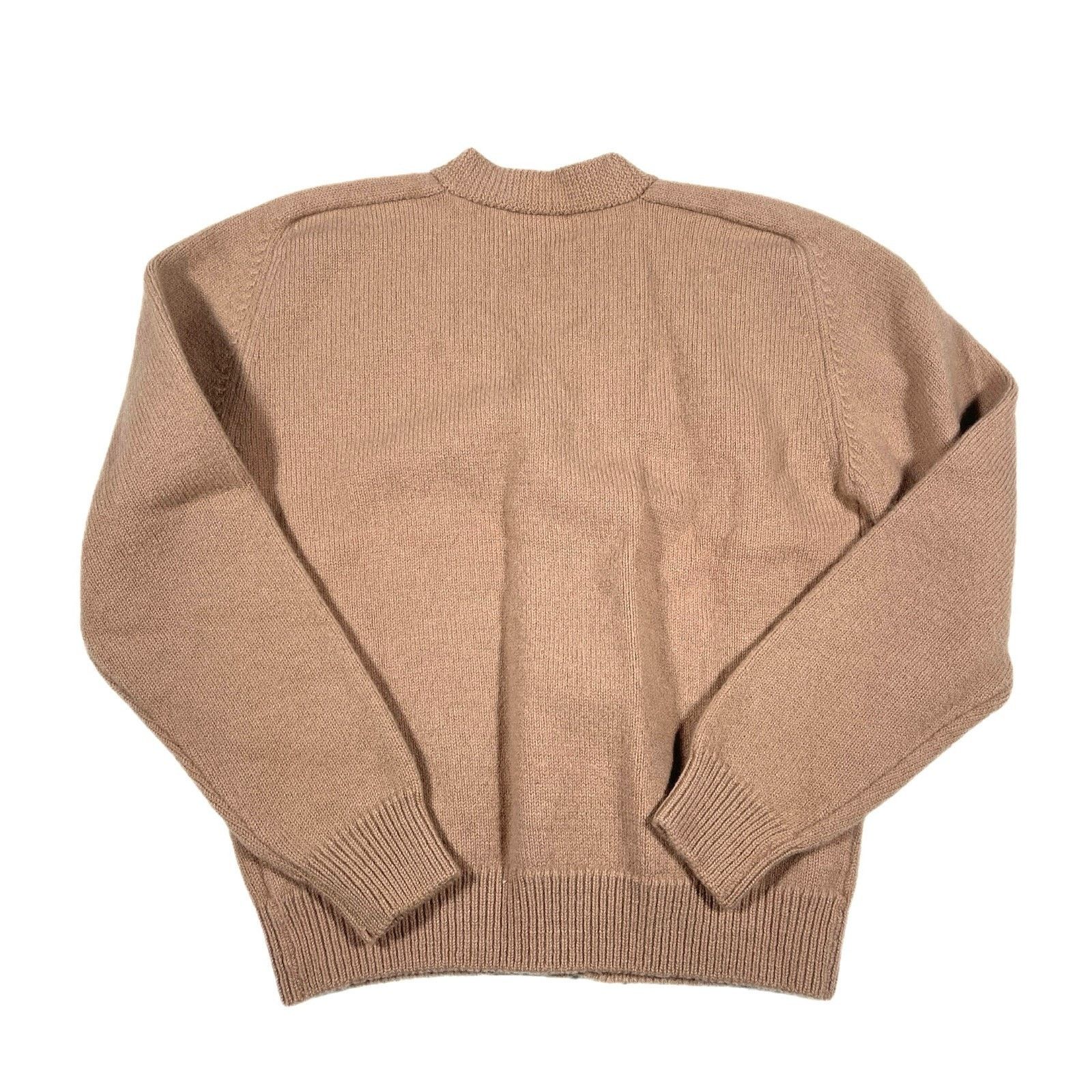 Vintage Vintage 80s Rugby Sports Brown Golf Cardigan Sweater Medium Size M / US 6-8 / IT 42-44 - 5 Thumbnail