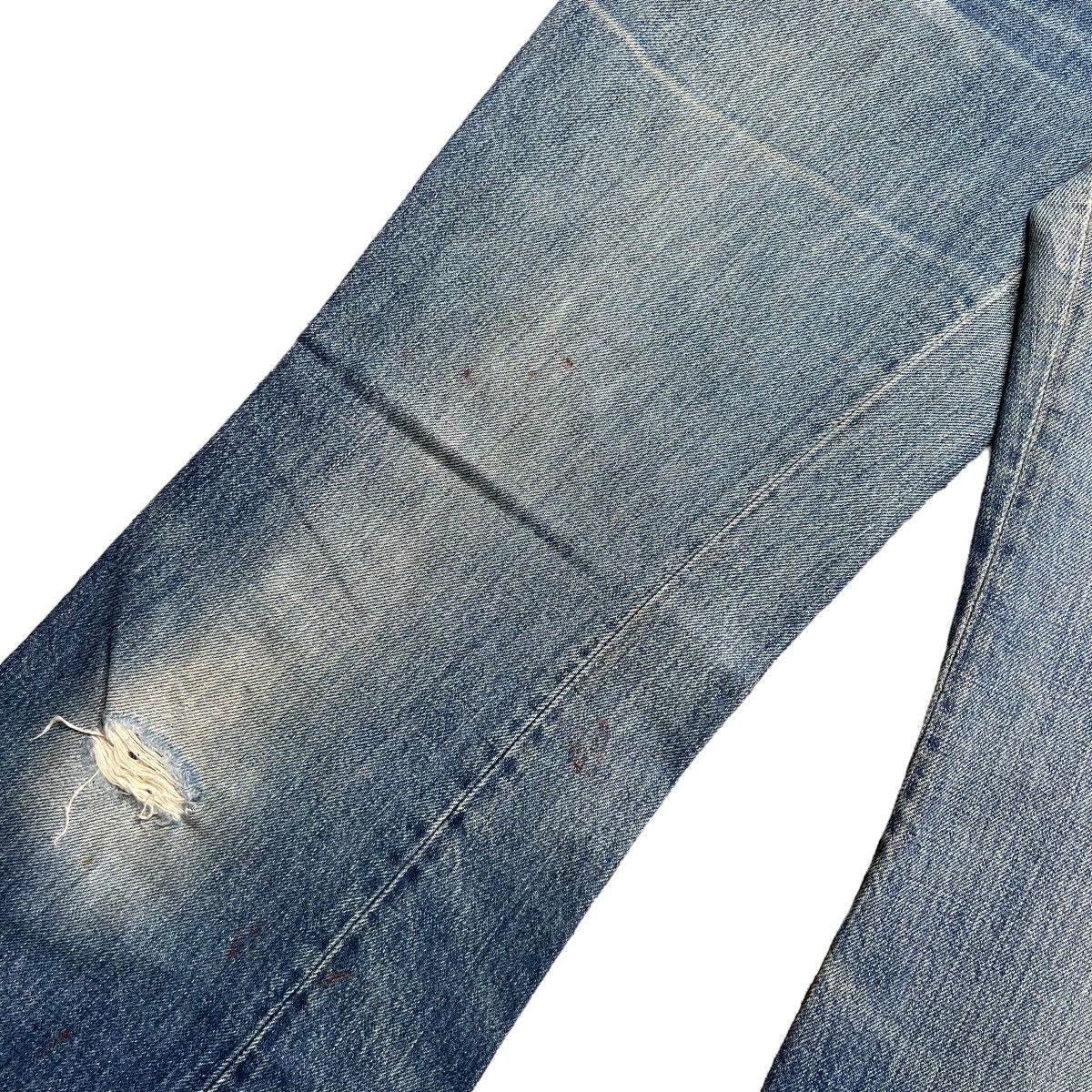 Levi's × Vintage Vtg 70s Levi’s Button Fly Bellbottom Flare Big E Bush Pants Size 29" - 8 Thumbnail