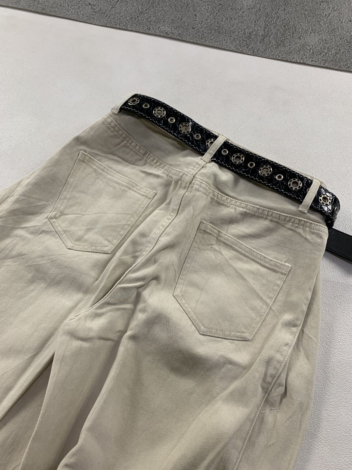 Yohji Yamamoto Lizard standard baggy jeans pants Size 25" / US 0 / IT 36 - 5 Thumbnail