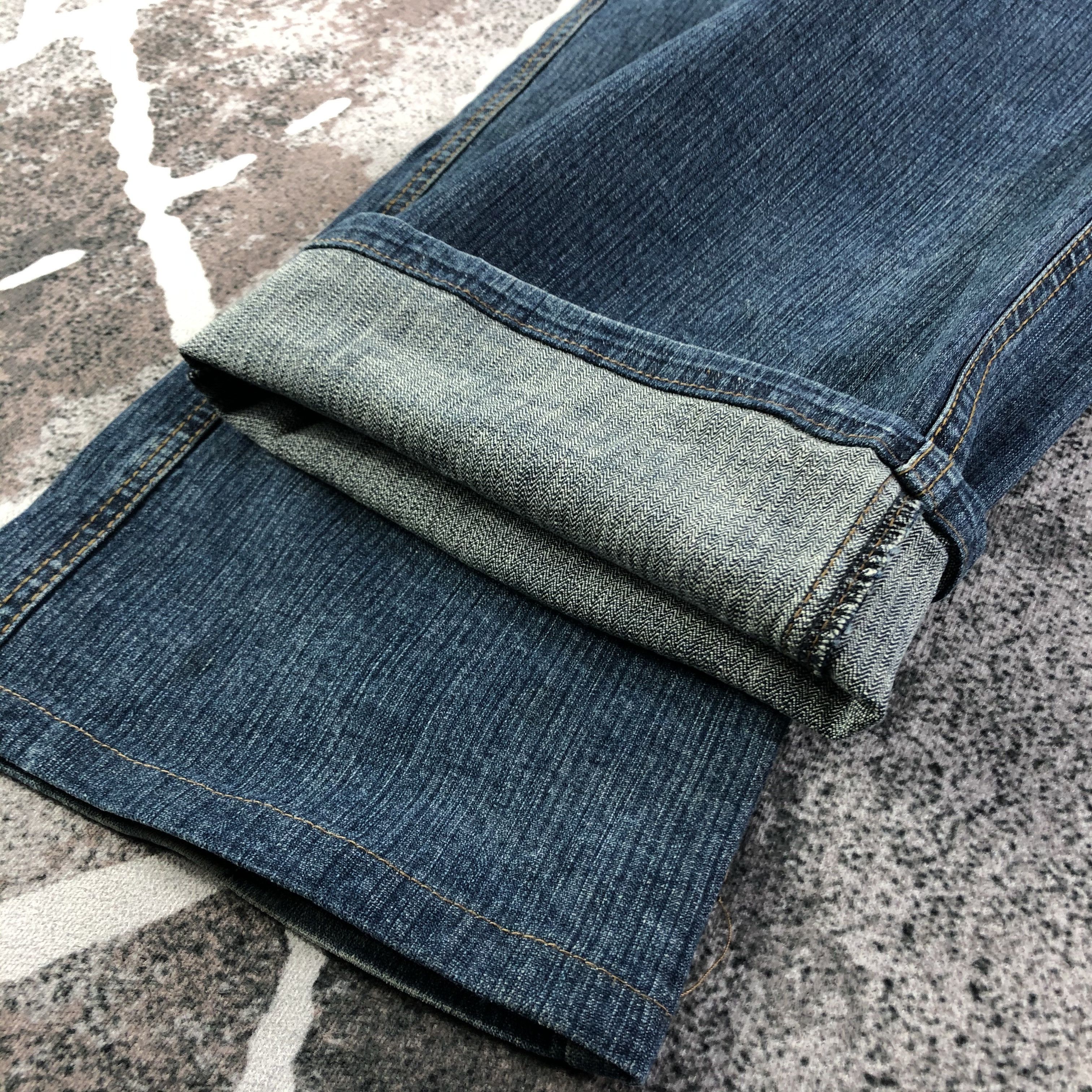 Japanese Brand Trans Work Blue Flared Jeans KJ1997 Size US 31 - 5 Thumbnail