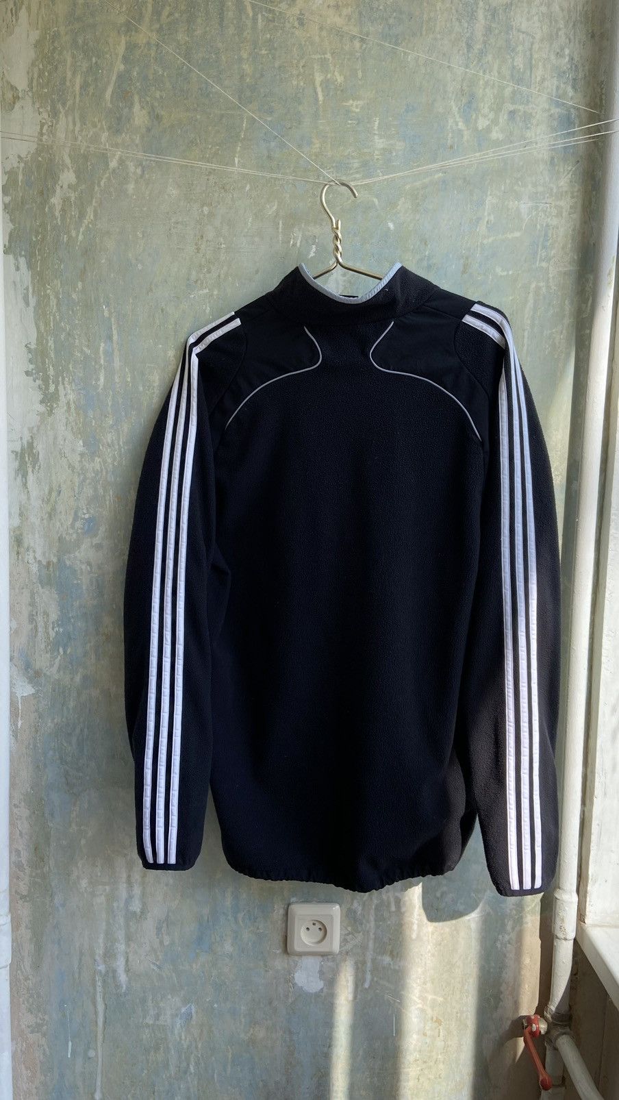 Adidas × Vintage Vintage Adidas Newcastle United Fleece Sweater Size US L / EU 52-54 / 3 - 13 Thumbnail