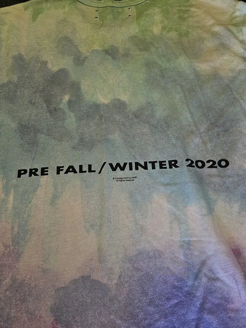 Amiri Amiri Tie-Dye T-Shirt Size US S / EU 44-46 / 1 - 5 Thumbnail