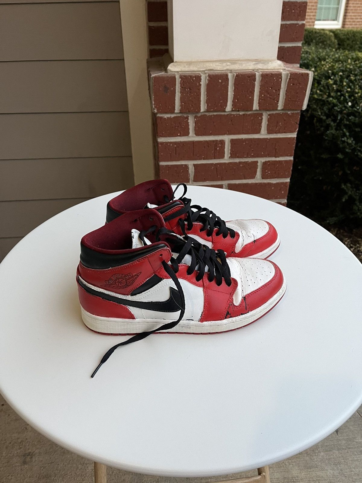 Jordan Brand × Nike Jordan 1 custom mids Size US 9.5 / EU 42-43 - 3 Thumbnail