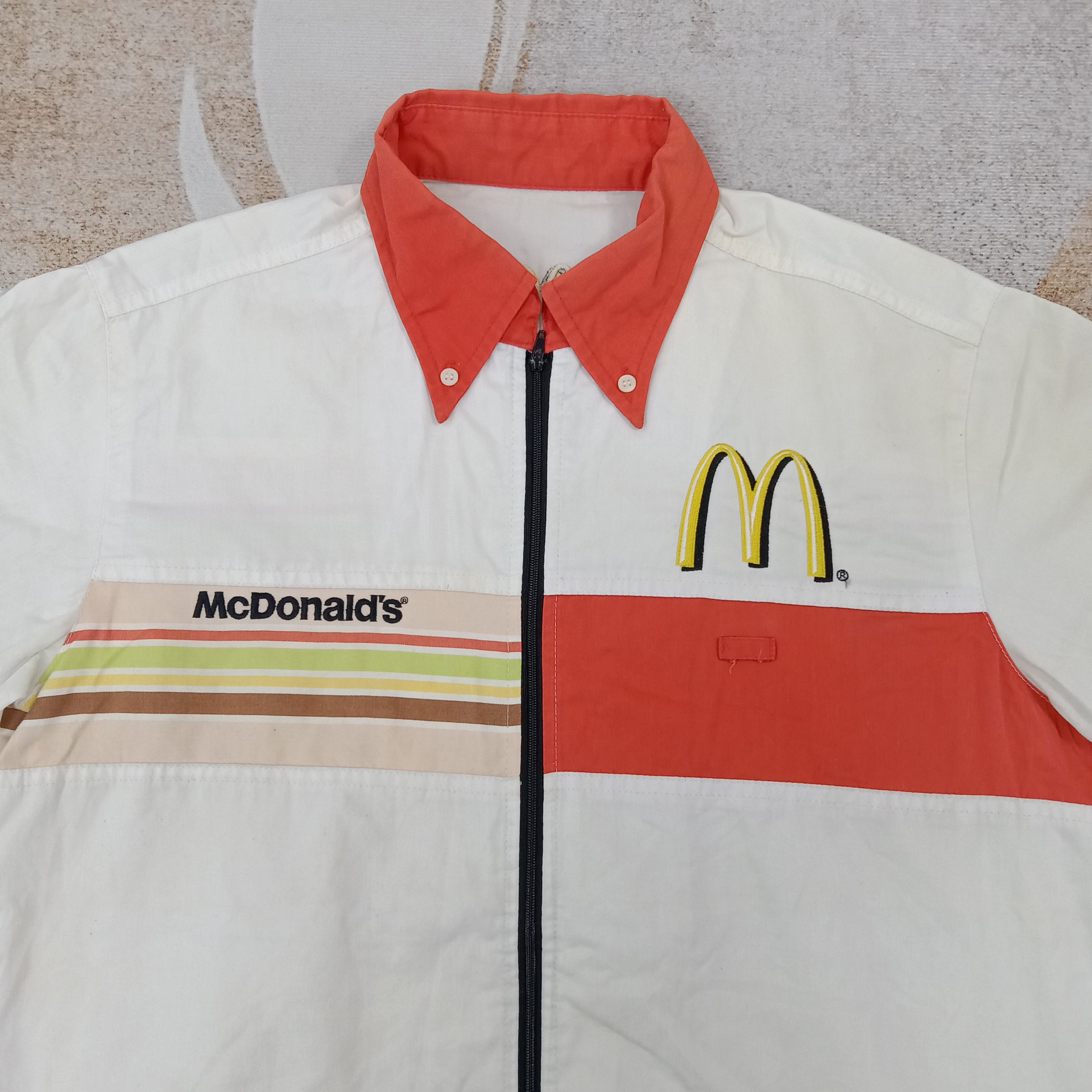 Vintage McDonald's American Uniform Jacket C267N39 Size US L / EU 52-54 / 3 - 2 Thumbnail