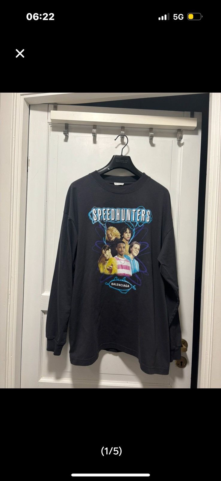 Balenciaga Speedhunter longsleve (new Size US S / EU 44-46 / 1 - 1 Thumbnail